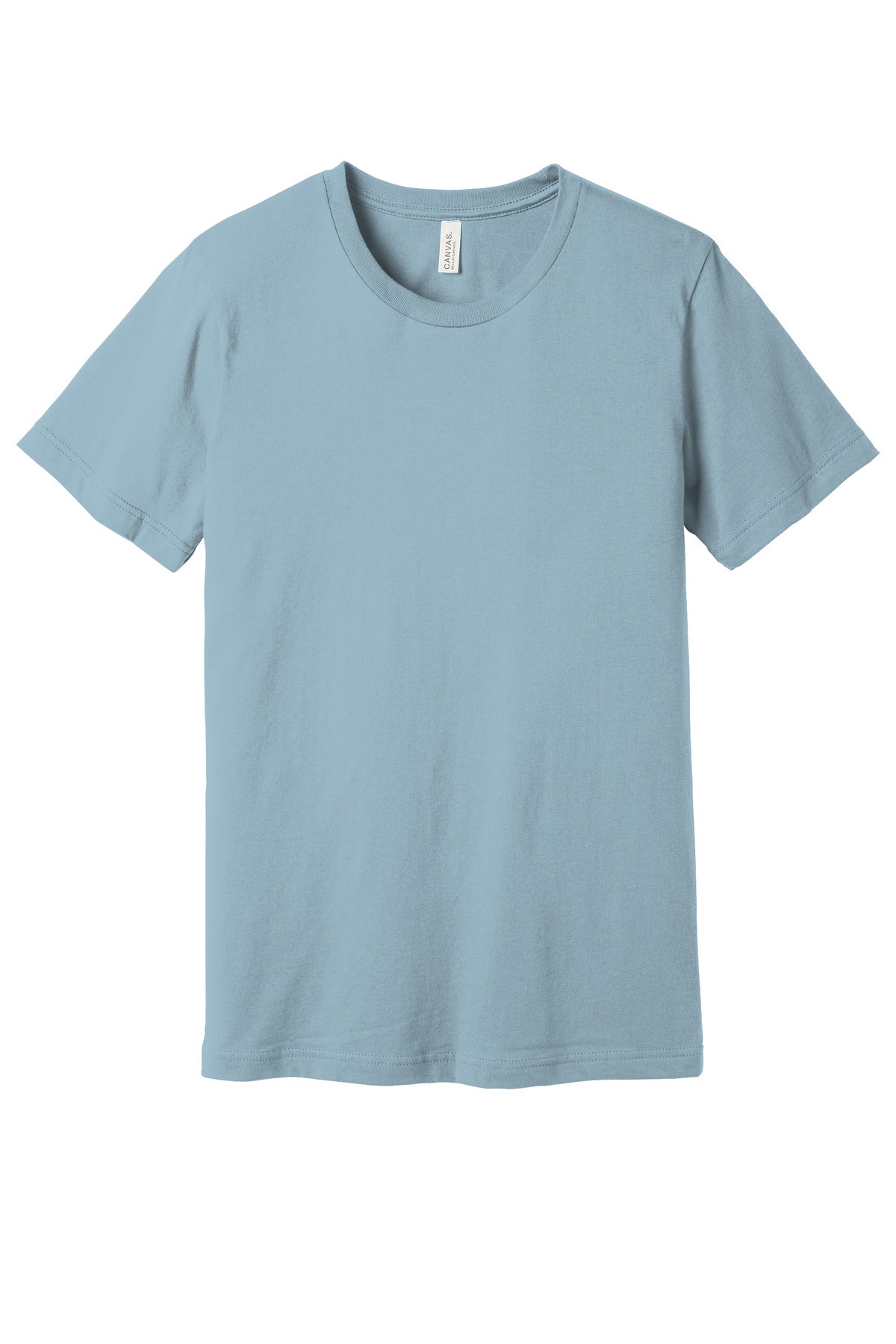 BELLA+CANVAS Unisex Jersey Short Sleeve Tee. BC3001 - Light Blue - front