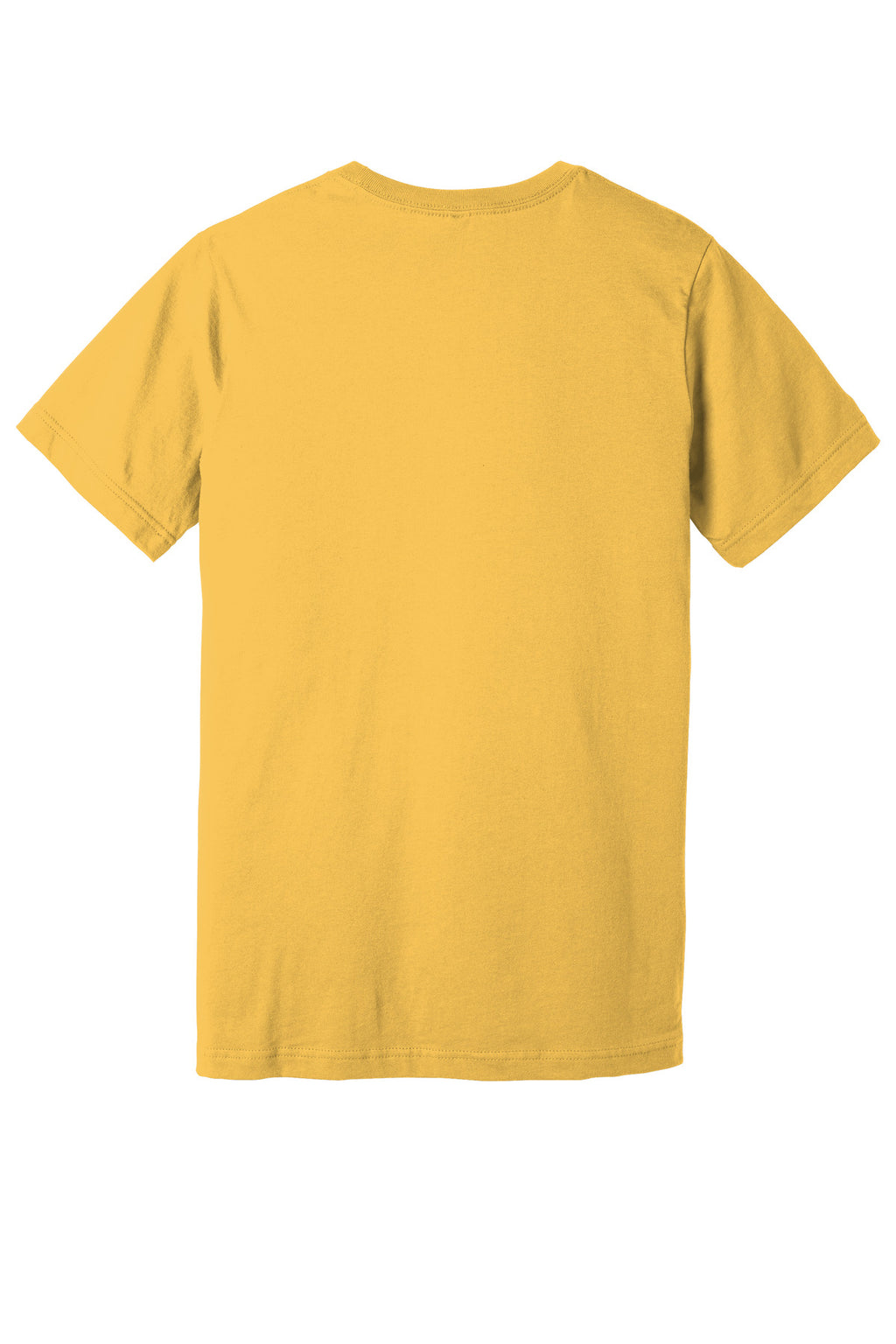 BELLA+CANVAS Unisex Jersey Short Sleeve Tee. BC3001 - Maize Yellow - back