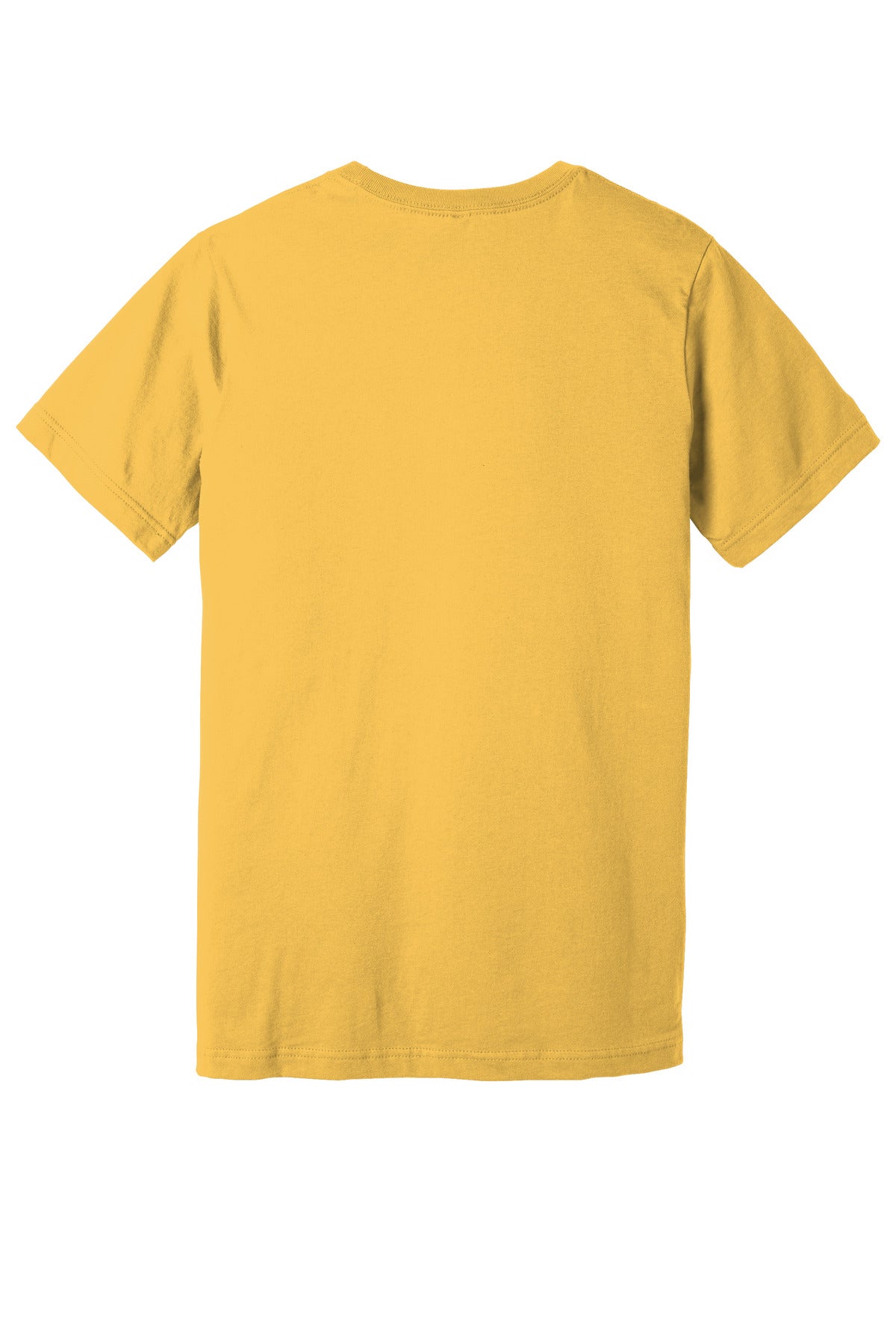 BELLA+CANVAS Unisex Jersey Short Sleeve Tee. BC3001 - Maize Yellow - back