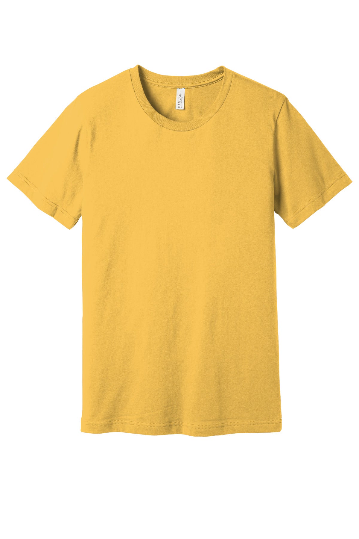 BELLA+CANVAS Unisex Jersey Short Sleeve Tee. BC3001 - Maize Yellow - front