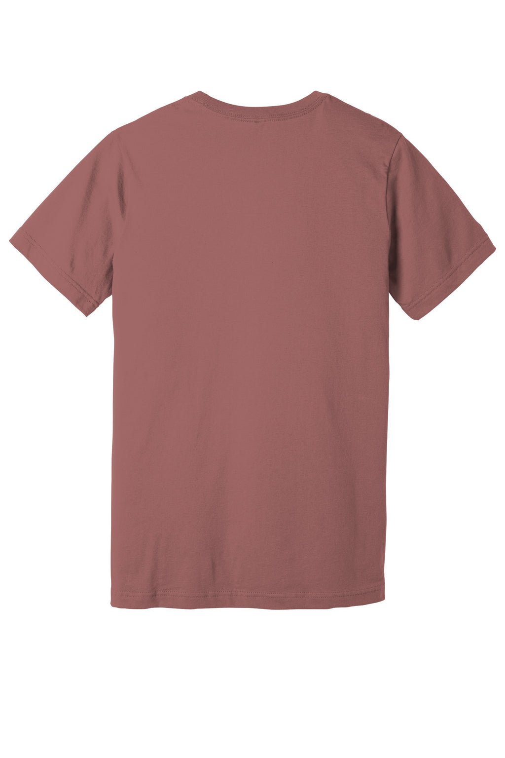 BELLA+CANVAS Unisex Jersey Short Sleeve Tee. BC3001 - Mauve - back
