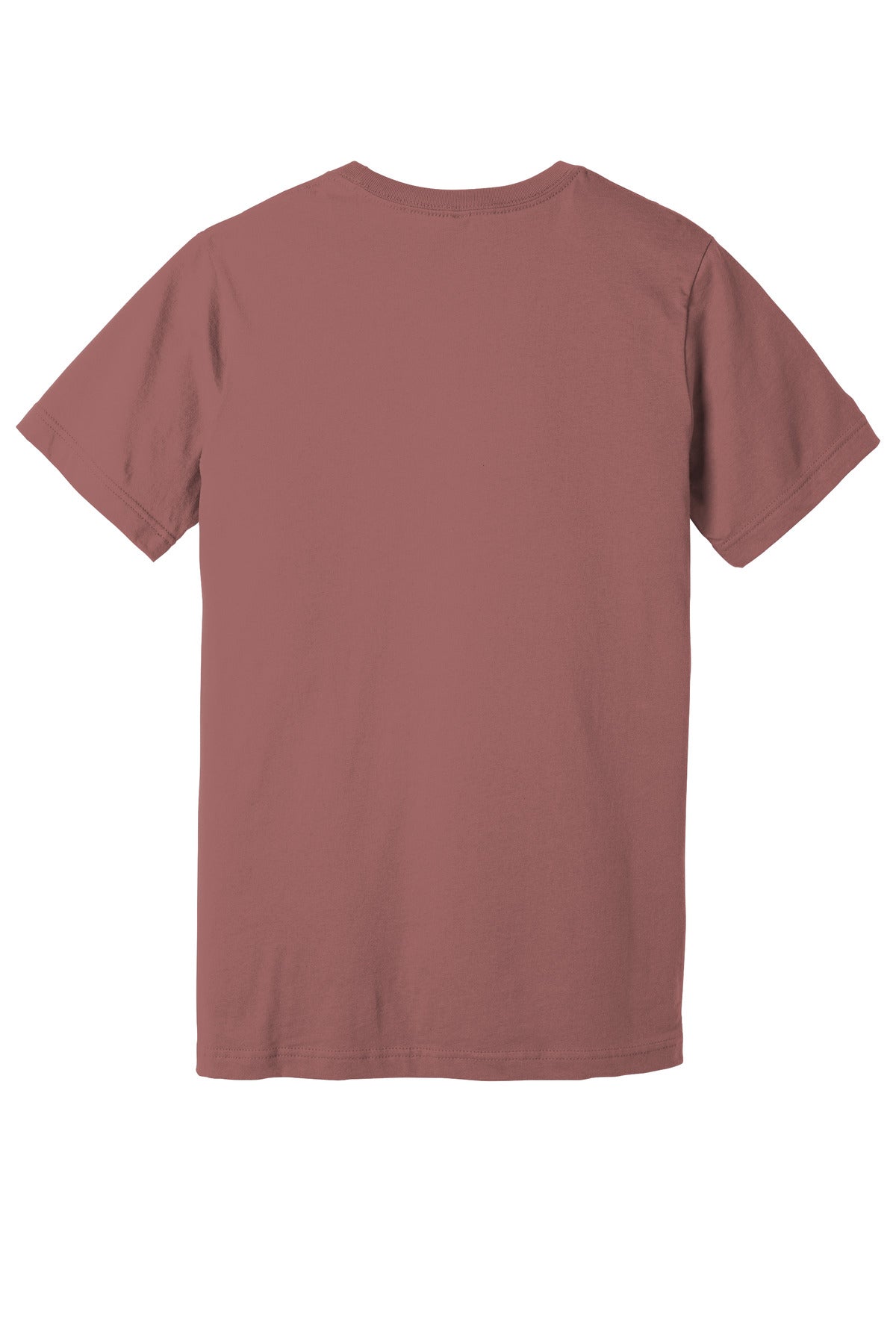 BELLA+CANVAS Unisex Jersey Short Sleeve Tee. BC3001 - Mauve - back