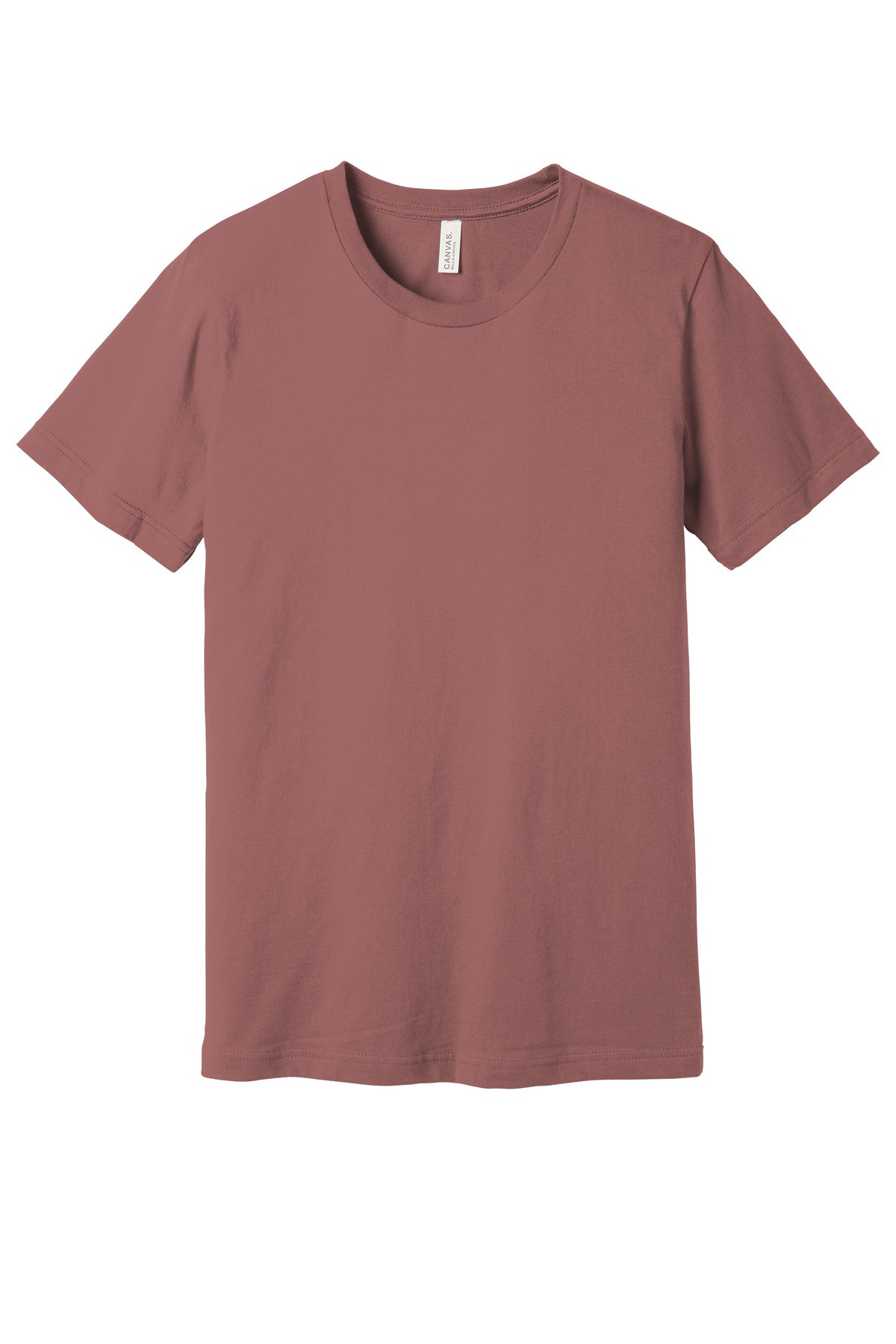 BELLA+CANVAS Unisex Jersey Short Sleeve Tee. BC3001 - Mauve - front
