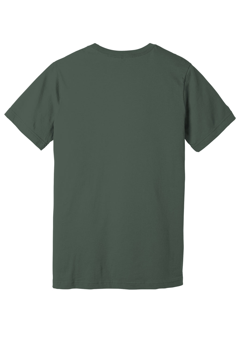 BELLA+CANVAS Unisex Jersey Short Sleeve Tee. BC3001 - Military Green - back