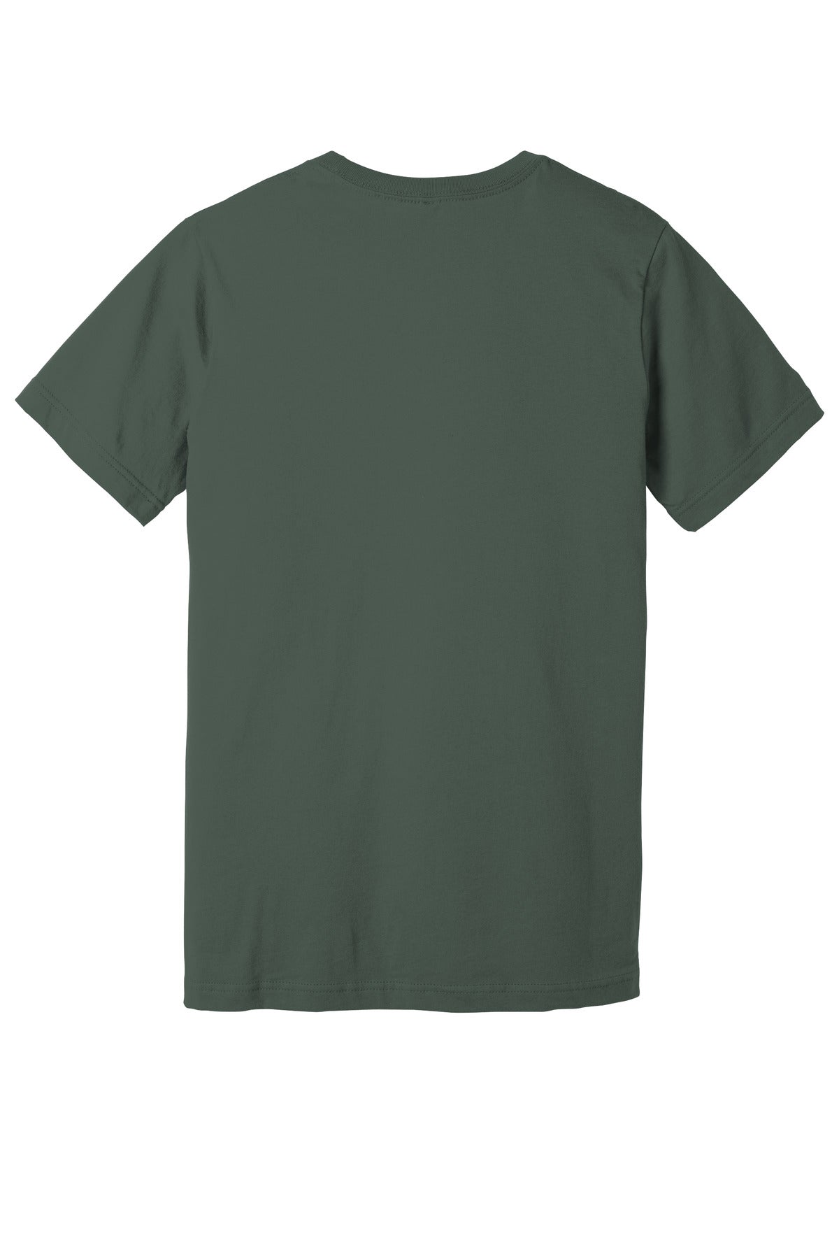 BELLA+CANVAS Unisex Jersey Short Sleeve Tee. BC3001 - Military Green - back