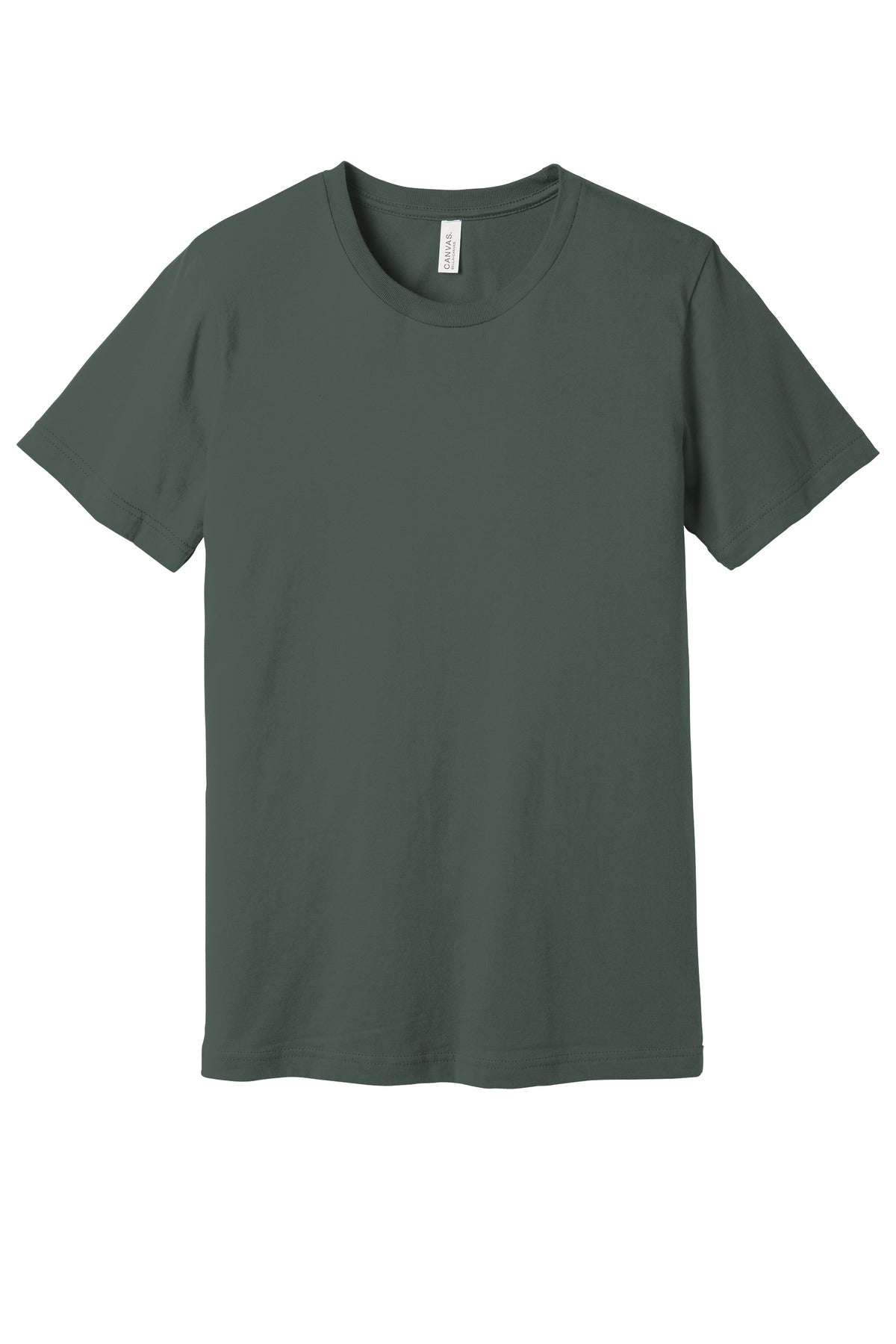 BELLA+CANVAS Unisex Jersey Short Sleeve Tee. BC3001 - Military Green - front