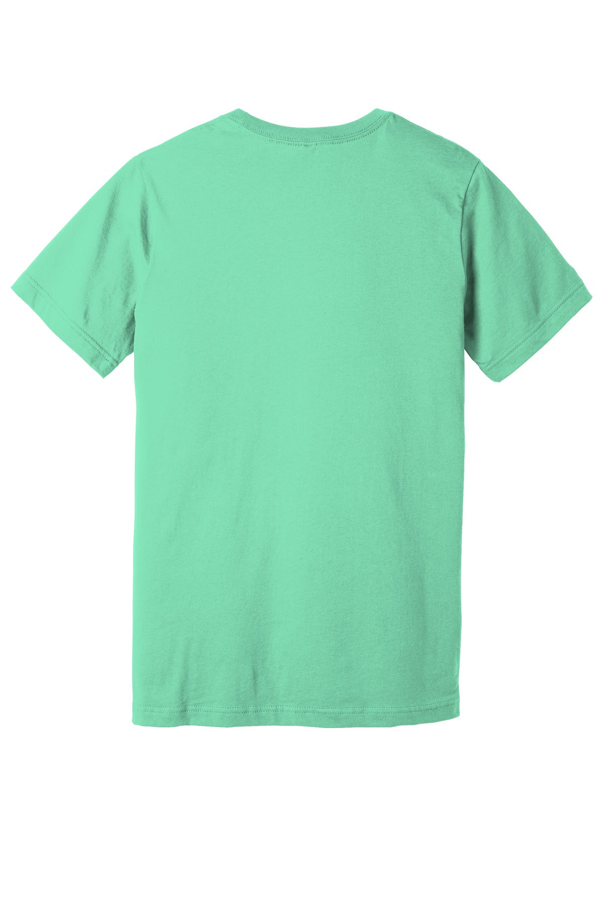 BELLA+CANVAS Unisex Jersey Short Sleeve Tee. BC3001 - Mint - back