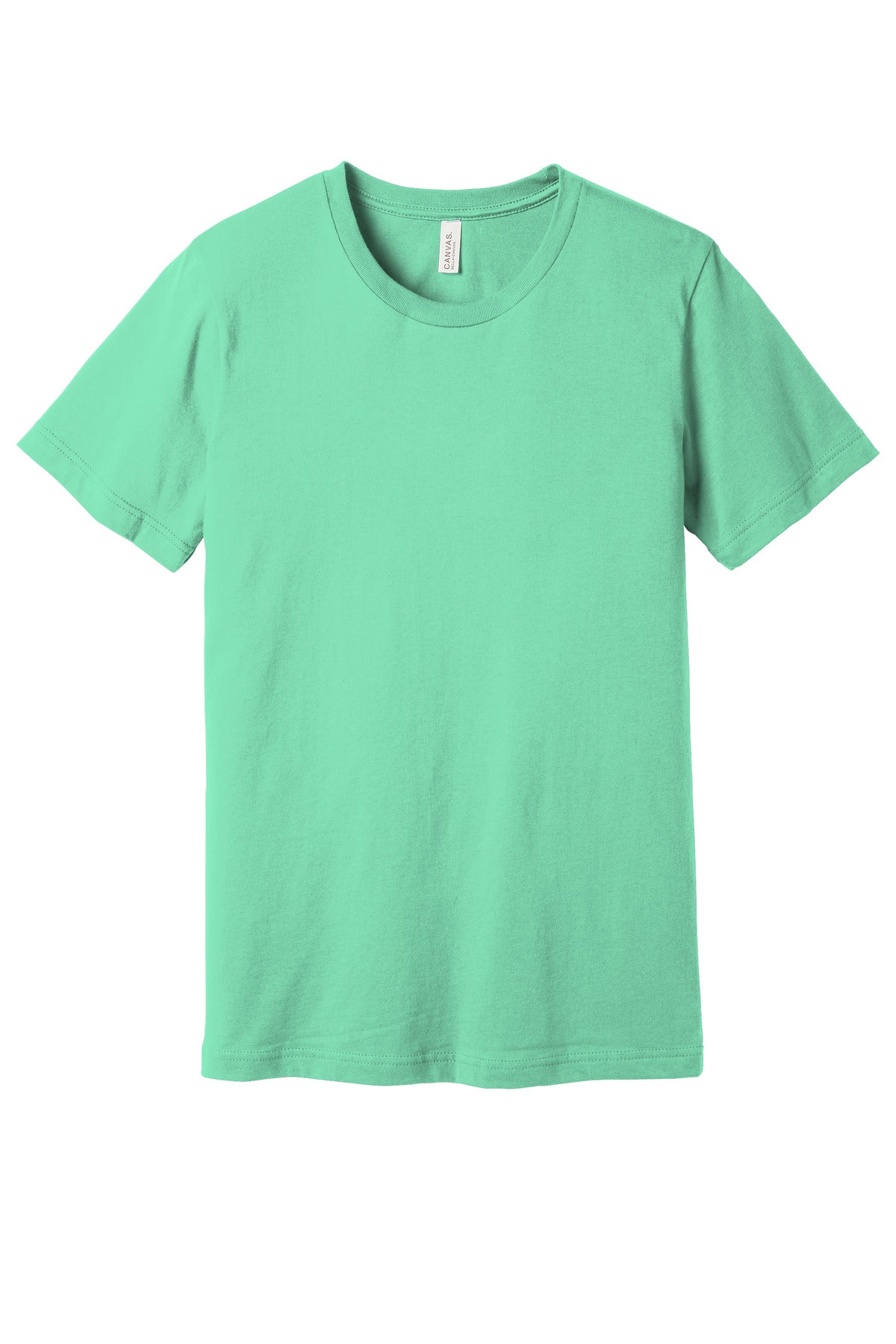 BELLA+CANVAS Unisex Jersey Short Sleeve Tee. BC3001 - Mint - front