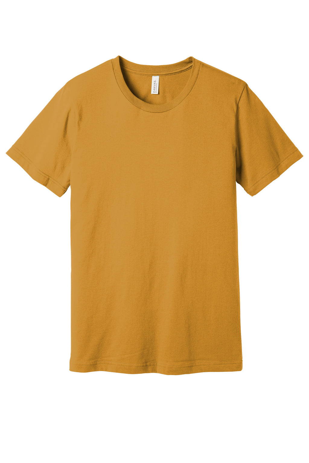 BELLA+CANVAS Unisex Jersey Short Sleeve Tee. BC3001 - Mustard - front