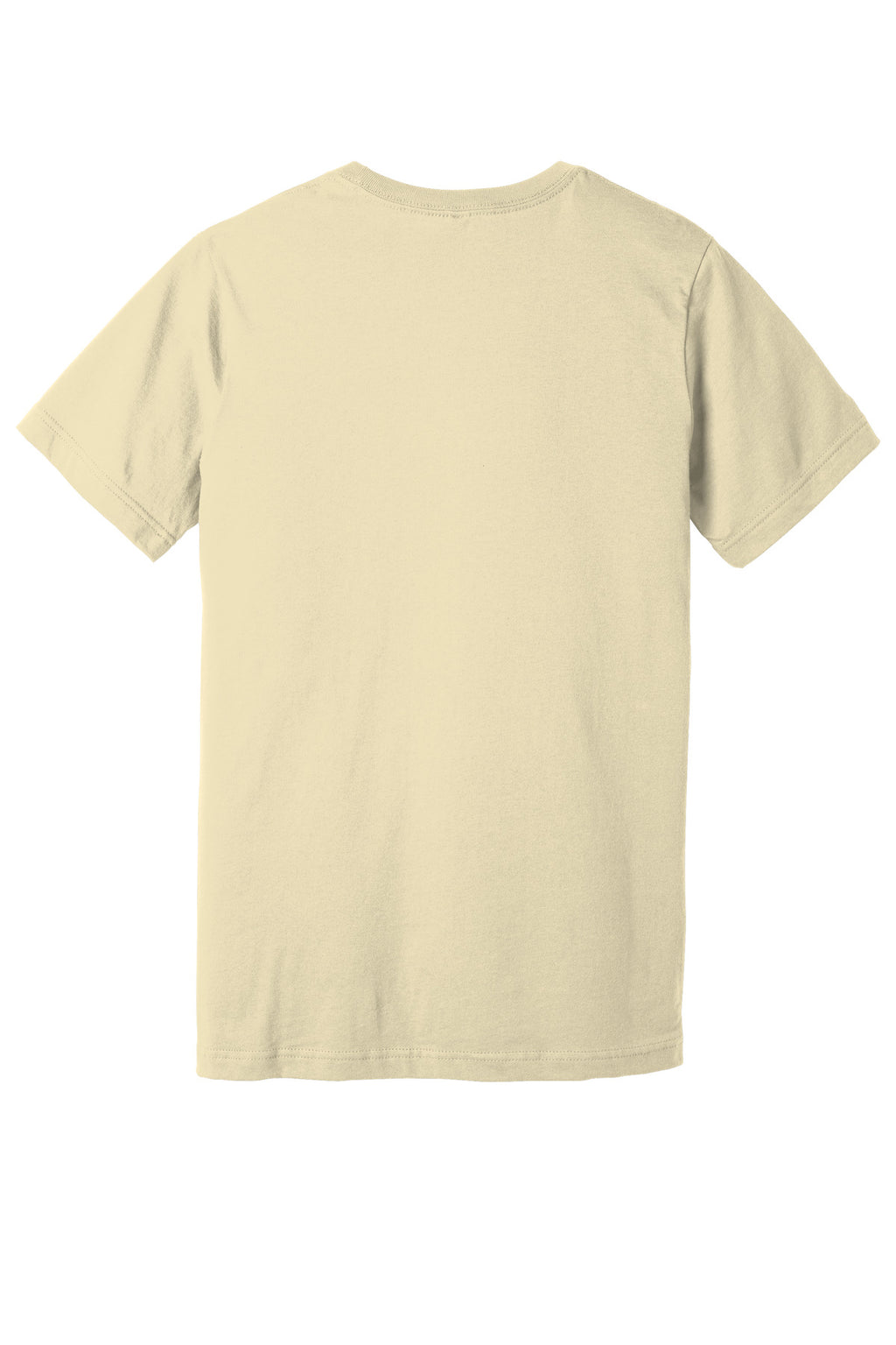 BELLA+CANVAS Unisex Jersey Short Sleeve Tee. BC3001 - Natural - back