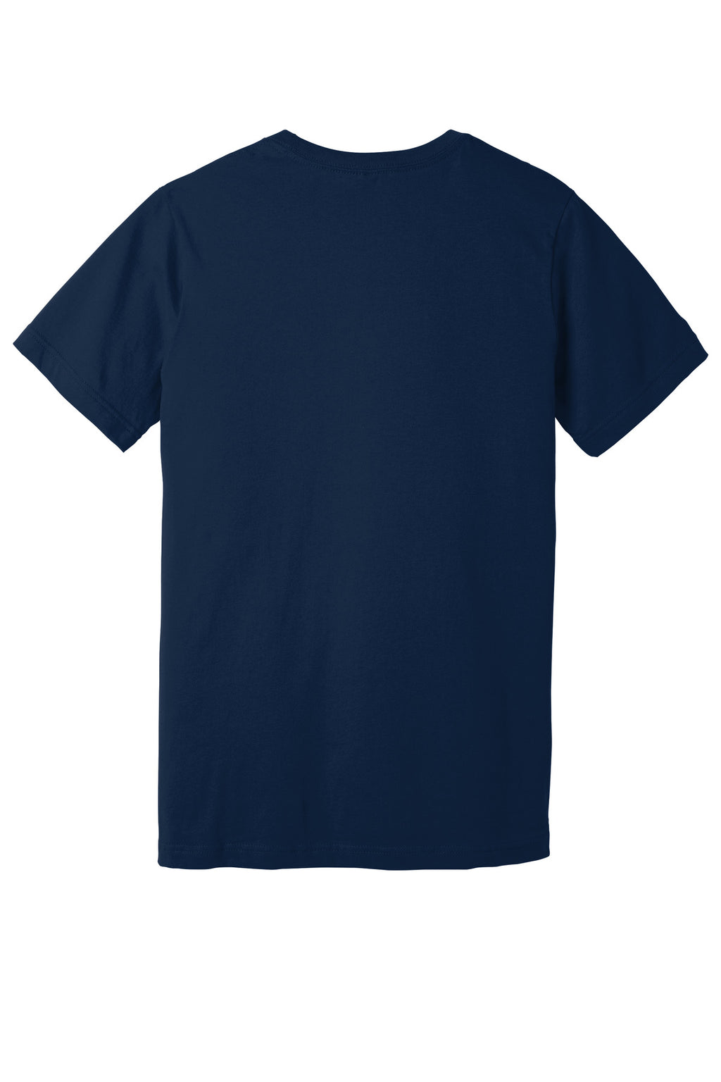 BELLA+CANVAS Unisex Jersey Short Sleeve Tee. BC3001 - Navy - back