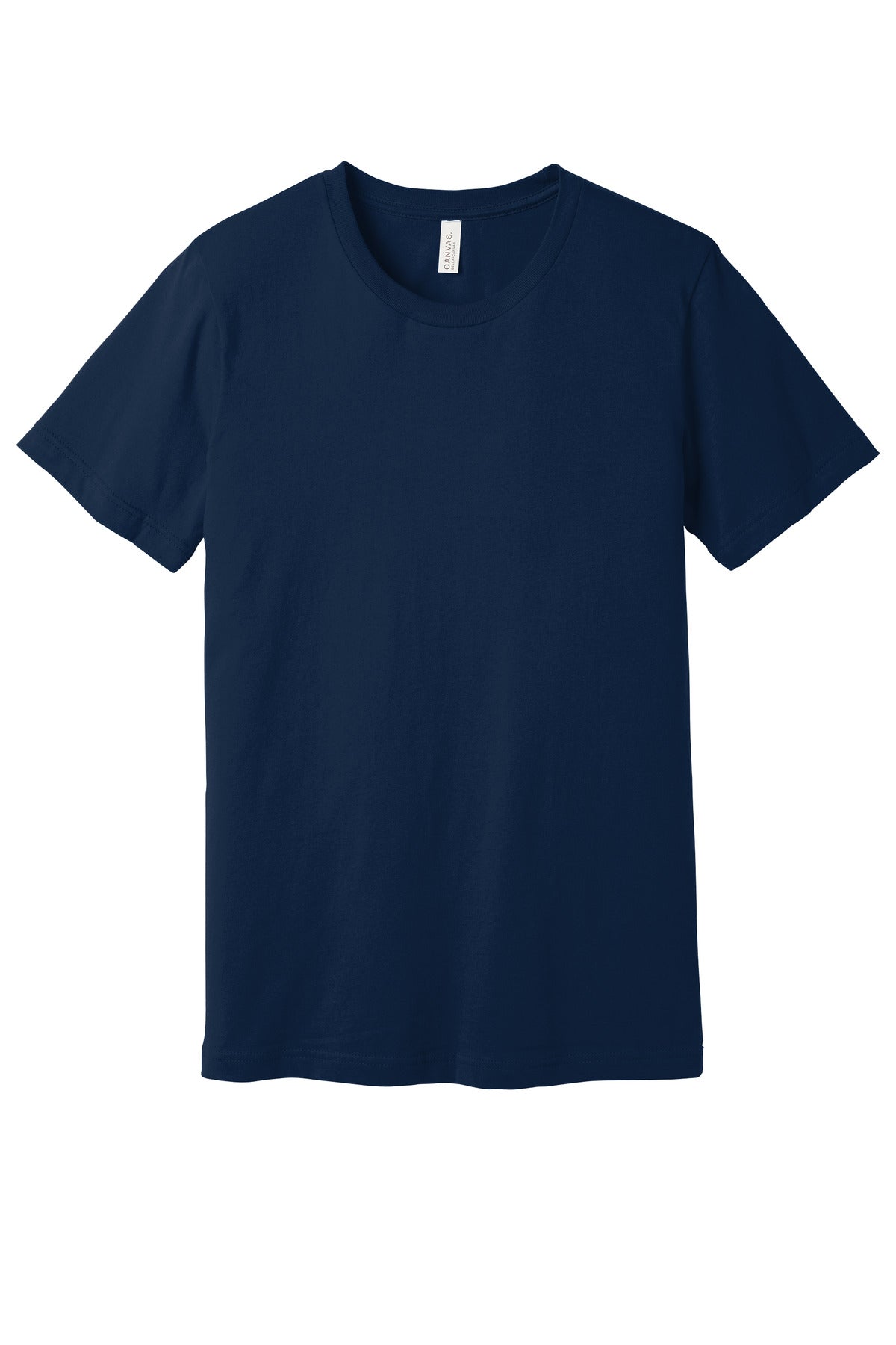 BELLA+CANVAS Unisex Jersey Short Sleeve Tee. BC3001 - Navy - front