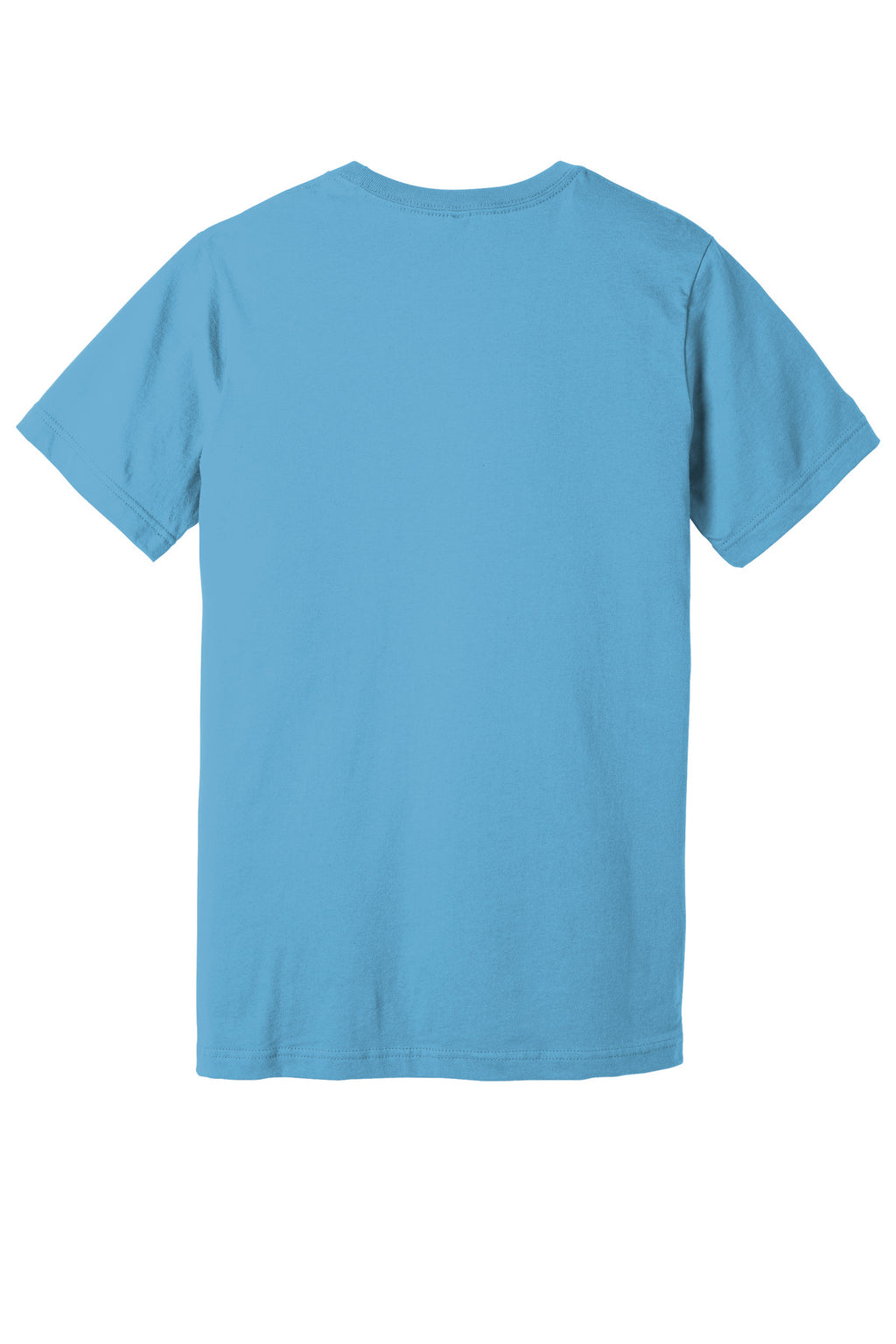 BELLA+CANVAS Unisex Jersey Short Sleeve Tee. BC3001 - Ocean Blue - back