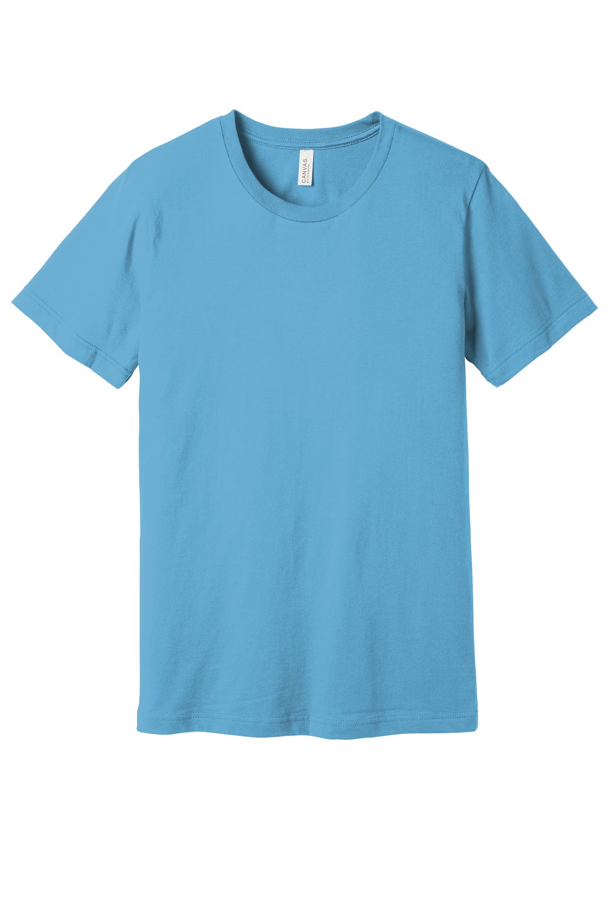 BELLA+CANVAS Unisex Jersey Short Sleeve Tee. BC3001 - Ocean Blue - front