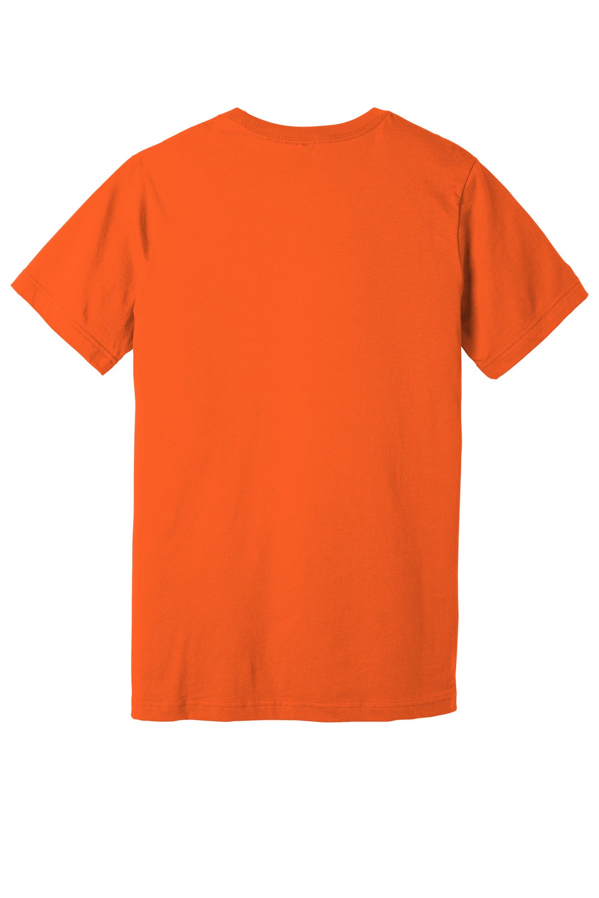 BELLA+CANVAS Unisex Jersey Short Sleeve Tee. BC3001 - Orange - back