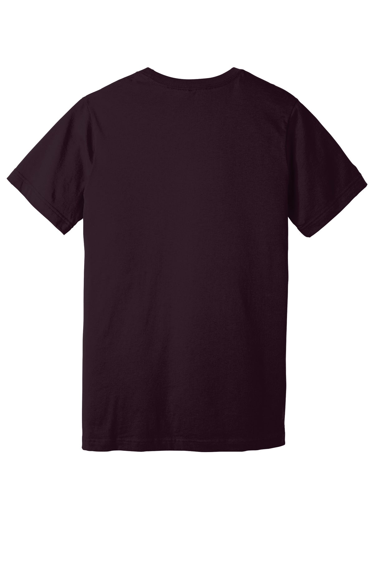 BELLA+CANVAS Unisex Jersey Short Sleeve Tee. BC3001 - Oxblood Black - back
