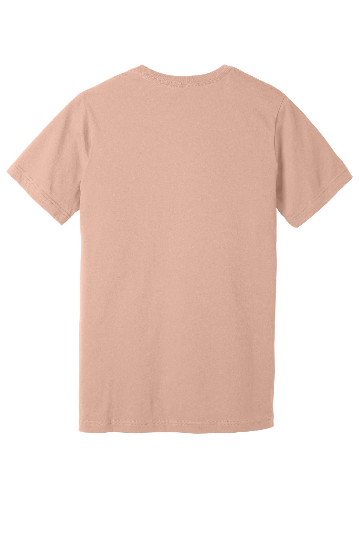 BELLA+CANVAS Unisex Jersey Short Sleeve Tee. BC3001 - Peach - back