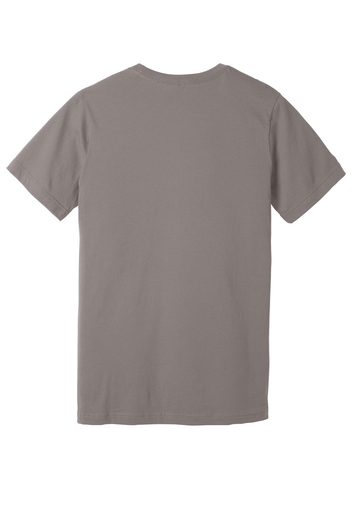 BELLA+CANVAS Unisex Jersey Short Sleeve Tee. BC3001 - Pebble Brown - back