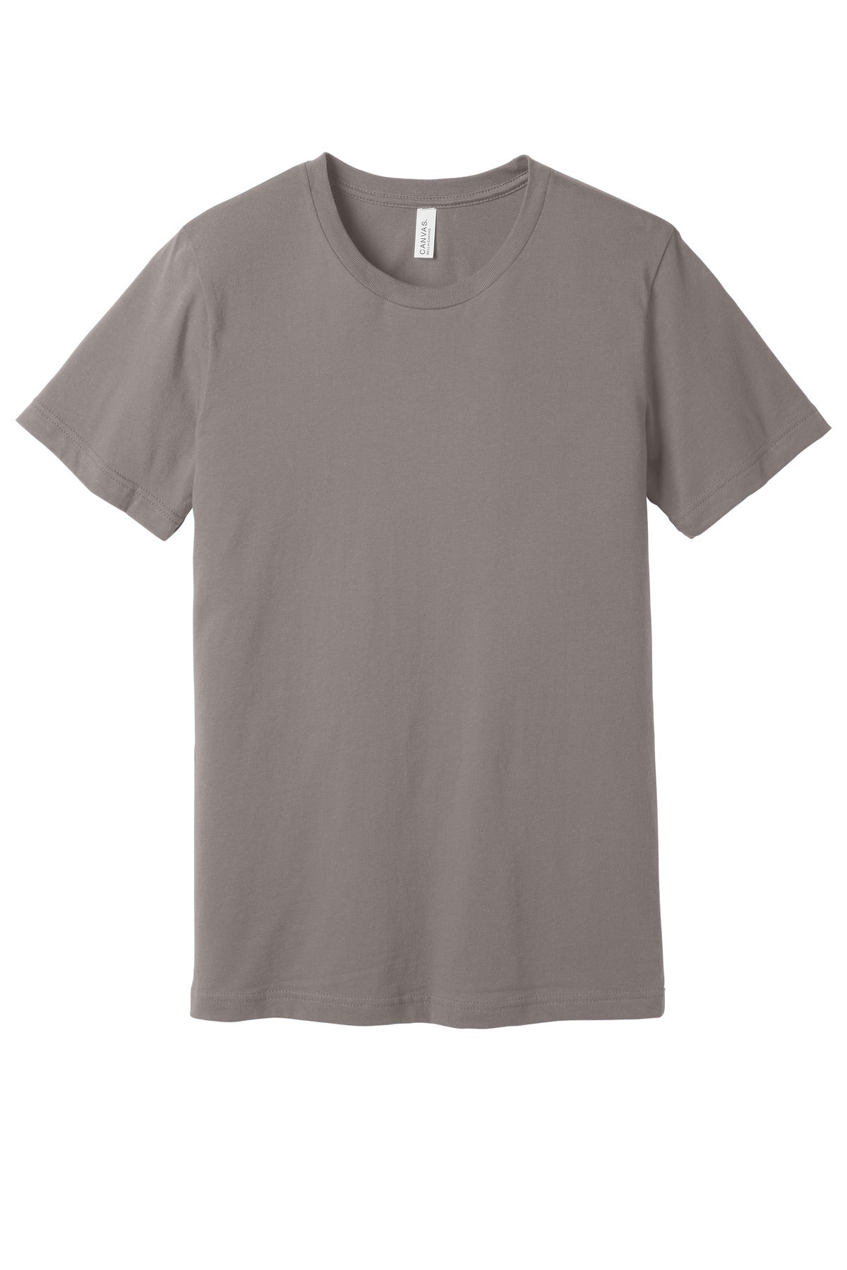 BELLA+CANVAS Unisex Jersey Short Sleeve Tee. BC3001 - Pebble Brown - front