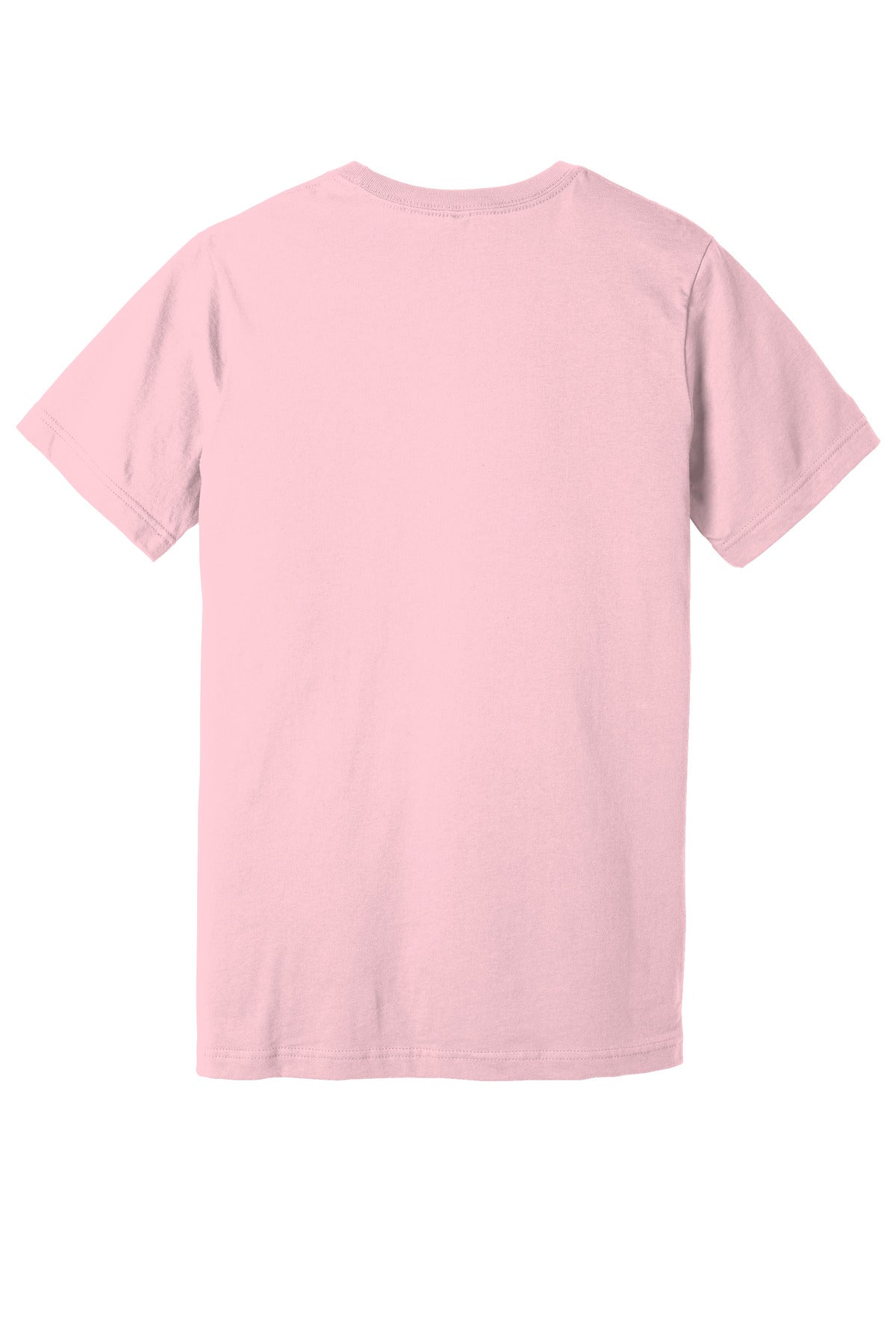 BELLA+CANVAS Unisex Jersey Short Sleeve Tee. BC3001 - Pink - back
