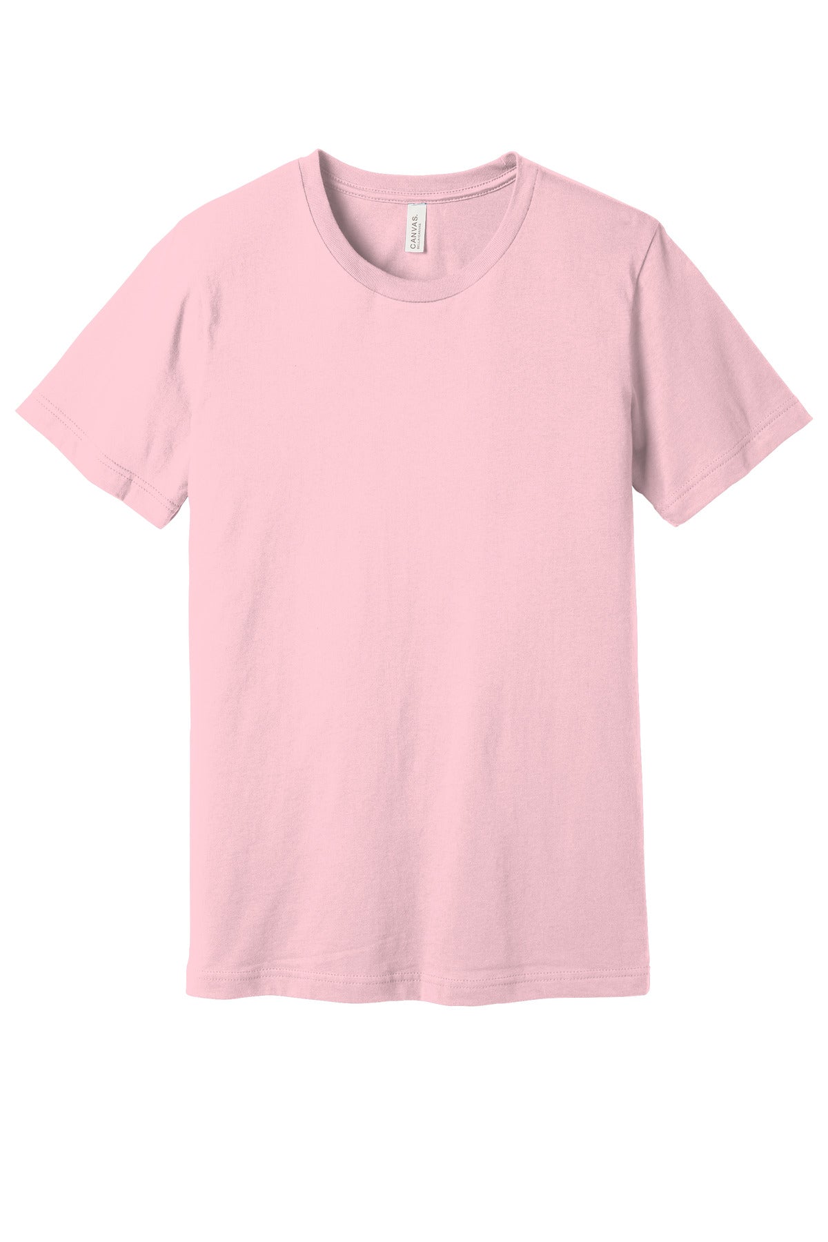 BELLA+CANVAS Unisex Jersey Short Sleeve Tee. BC3001 - Pink - front