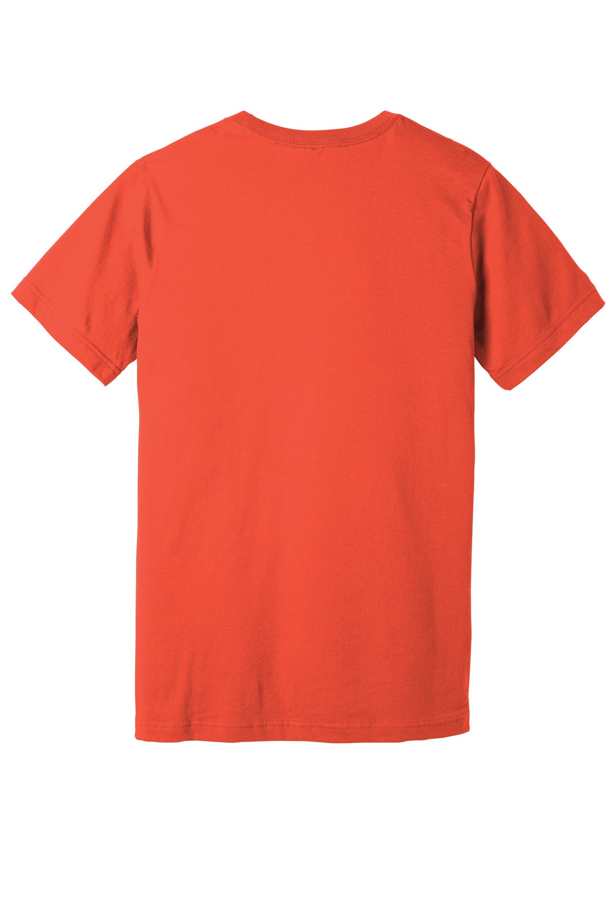 BELLA+CANVAS Unisex Jersey Short Sleeve Tee. BC3001 - Poppy - back