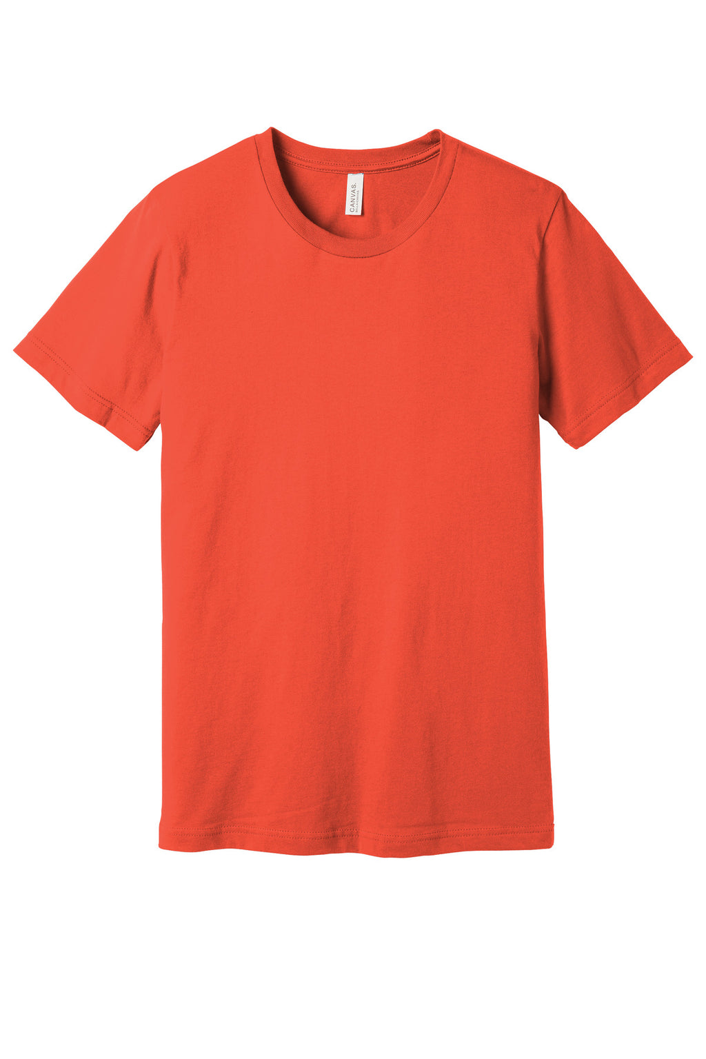 BELLA+CANVAS Unisex Jersey Short Sleeve Tee. BC3001 - Poppy - front