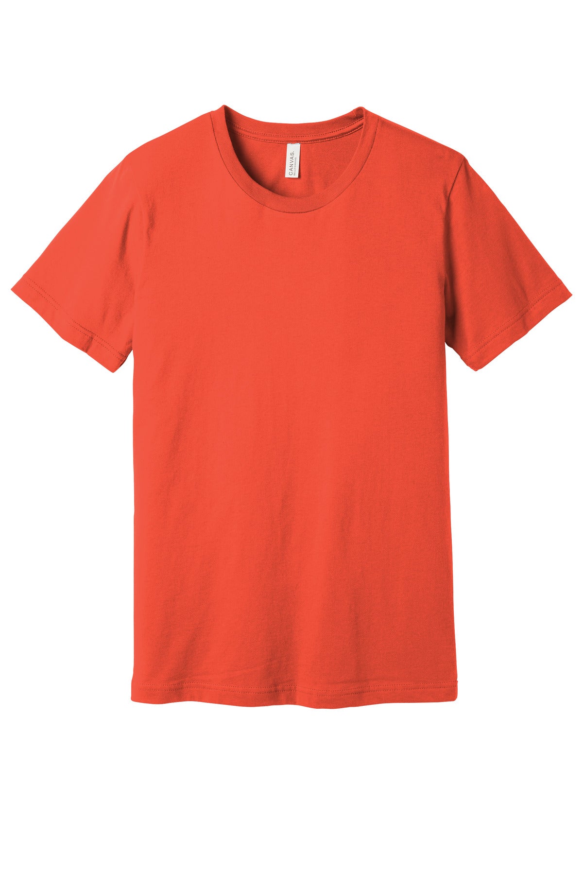 BELLA+CANVAS Unisex Jersey Short Sleeve Tee. BC3001 - Poppy - front