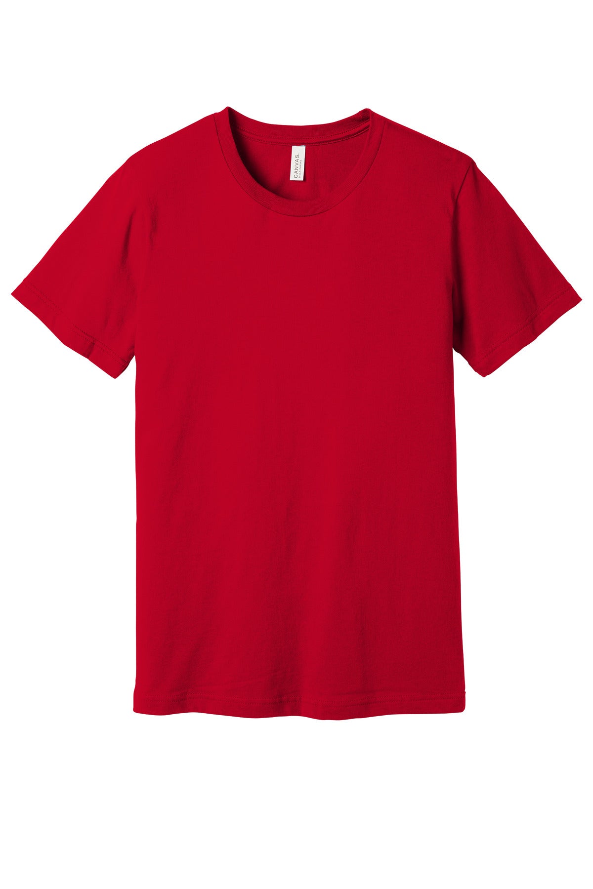 BELLA+CANVAS Unisex Jersey Short Sleeve Tee. BC3001 - Red - front
