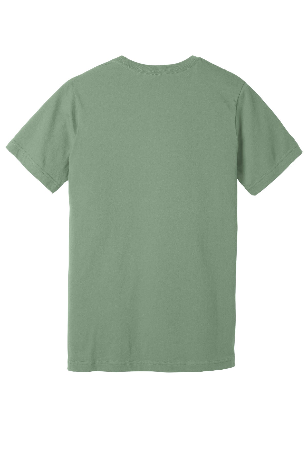 BELLA+CANVAS Unisex Jersey Short Sleeve Tee. BC3001 - Sage - back