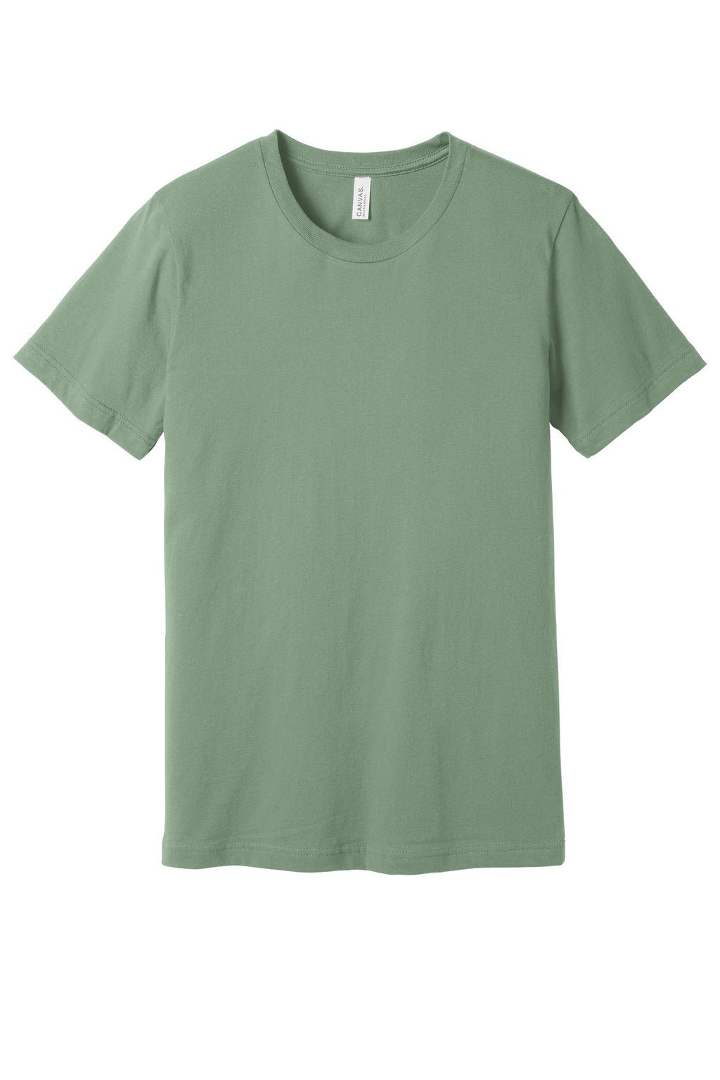 BELLA+CANVAS Unisex Jersey Short Sleeve Tee. BC3001 - Sage - front