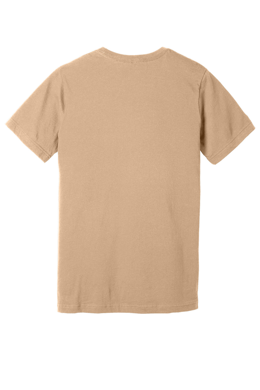 BELLA+CANVAS Unisex Jersey Short Sleeve Tee. BC3001 - Sand Dune - back