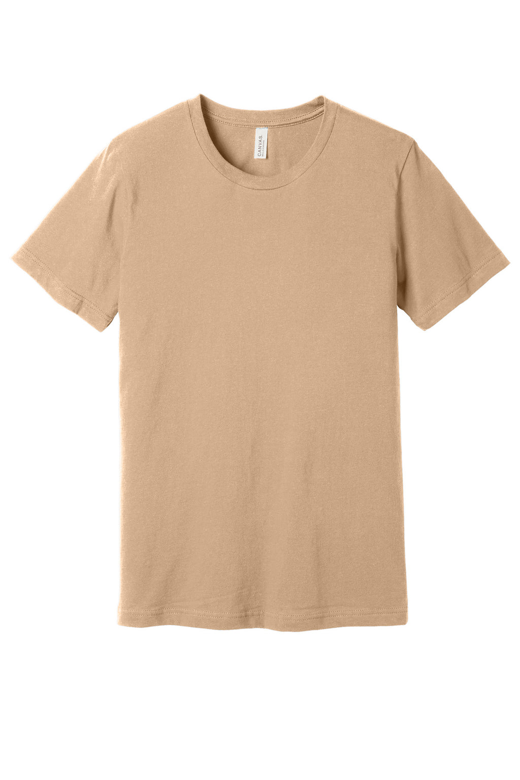 BELLA+CANVAS Unisex Jersey Short Sleeve Tee. BC3001 - Sand Dune - front