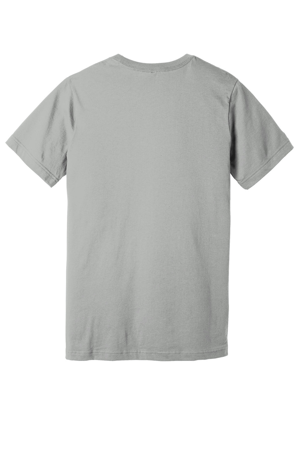 BELLA+CANVAS Unisex Jersey Short Sleeve Tee. BC3001 - Silver - back