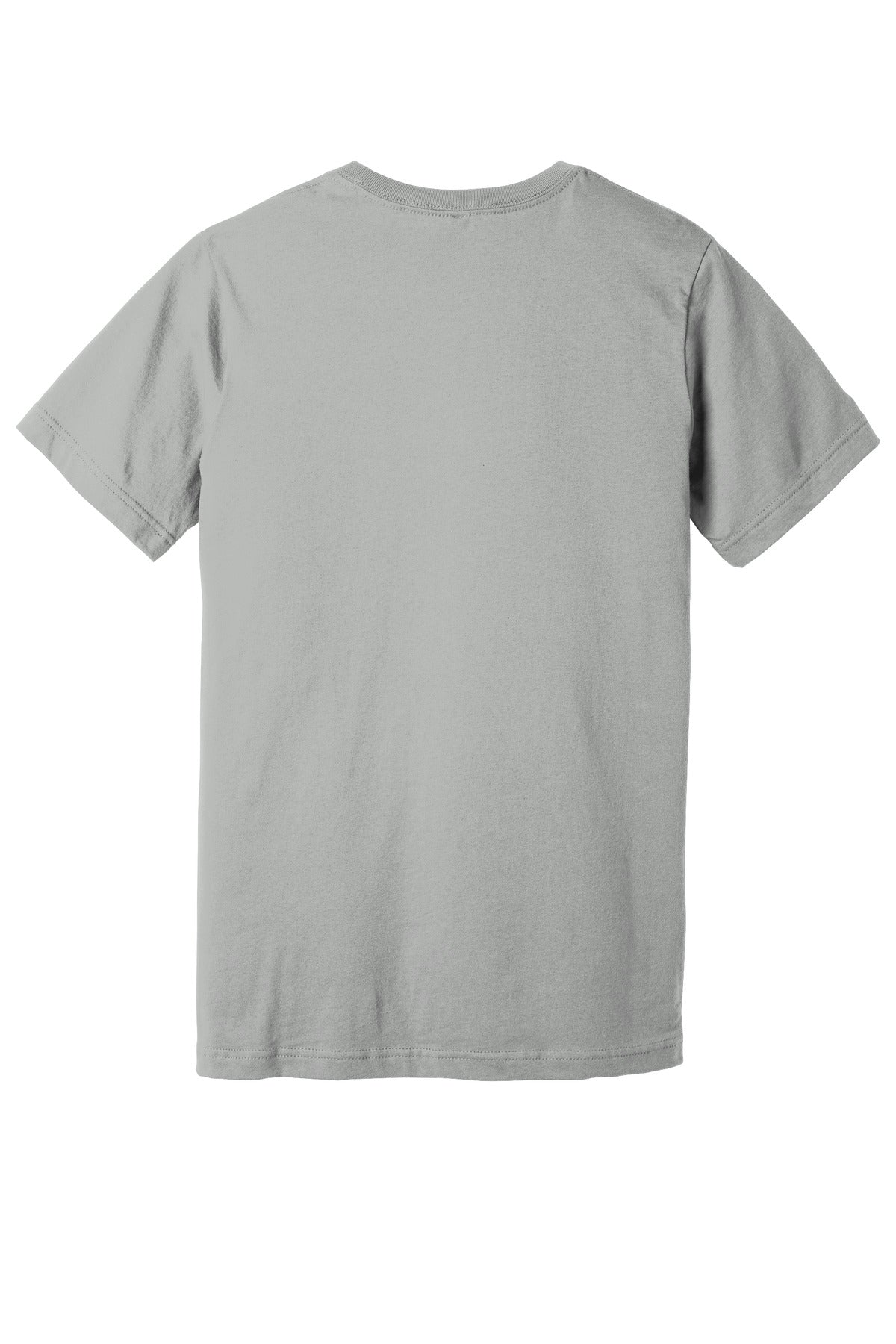 BELLA+CANVAS Unisex Jersey Short Sleeve Tee. BC3001 - Silver - back