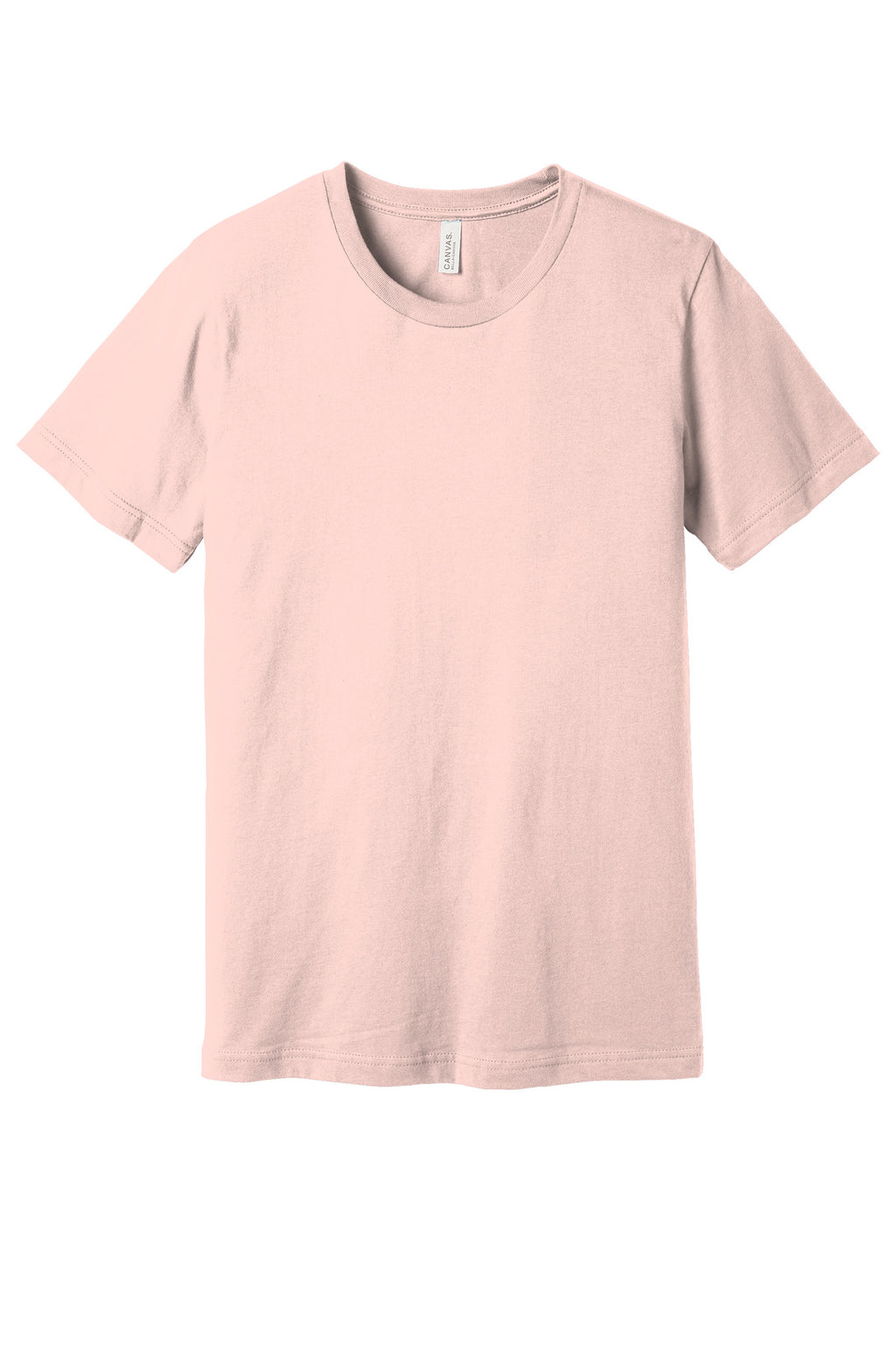 BELLA+CANVAS Unisex Jersey Short Sleeve Tee. BC3001 - Soft Pink - front