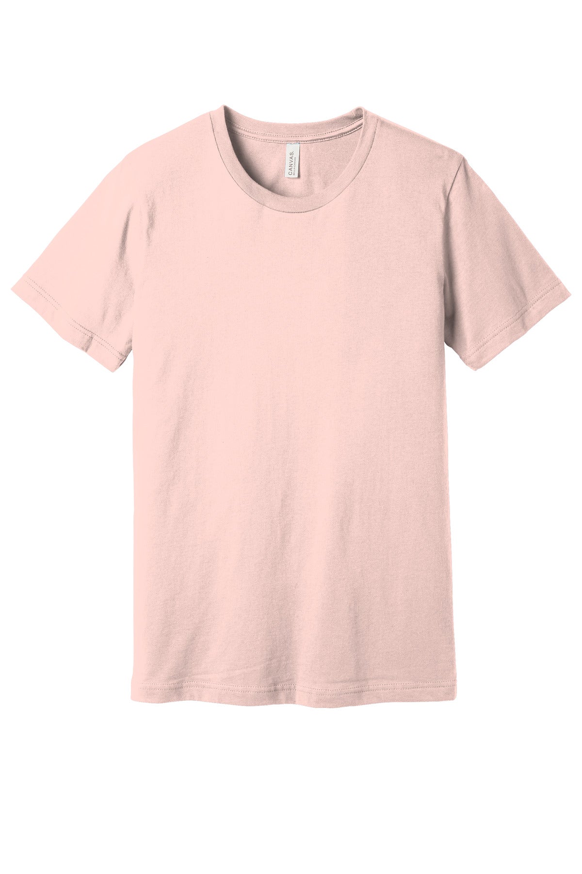 BELLA+CANVAS Unisex Jersey Short Sleeve Tee. BC3001 - Soft Pink - front