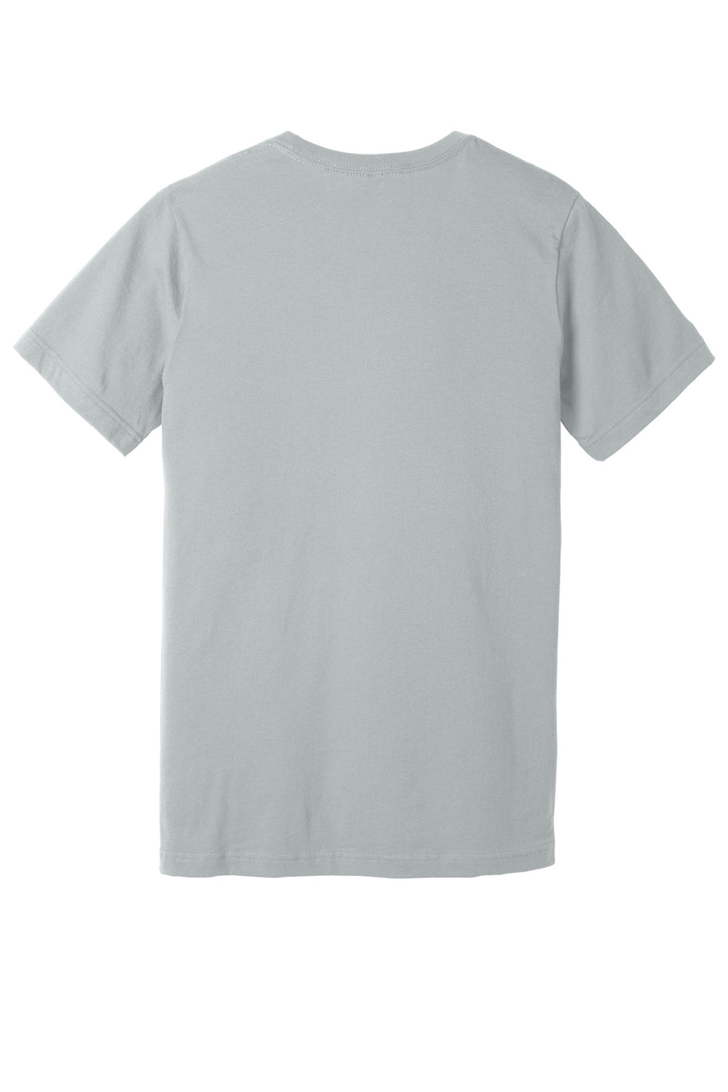 BELLA+CANVAS Unisex Jersey Short Sleeve Tee. BC3001 - Solid Athletic Grey - back