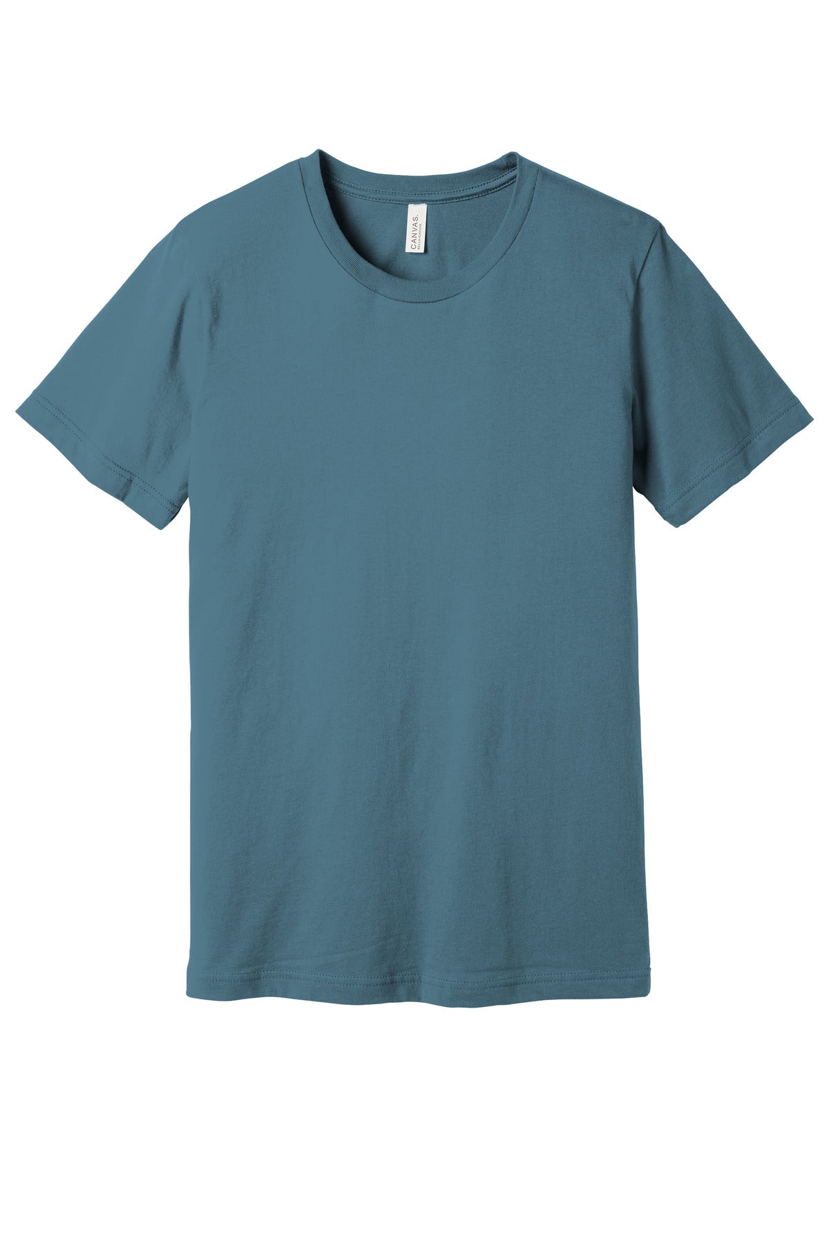 BELLA+CANVAS Unisex Jersey Short Sleeve Tee. BC3001 - Steel Blue - front