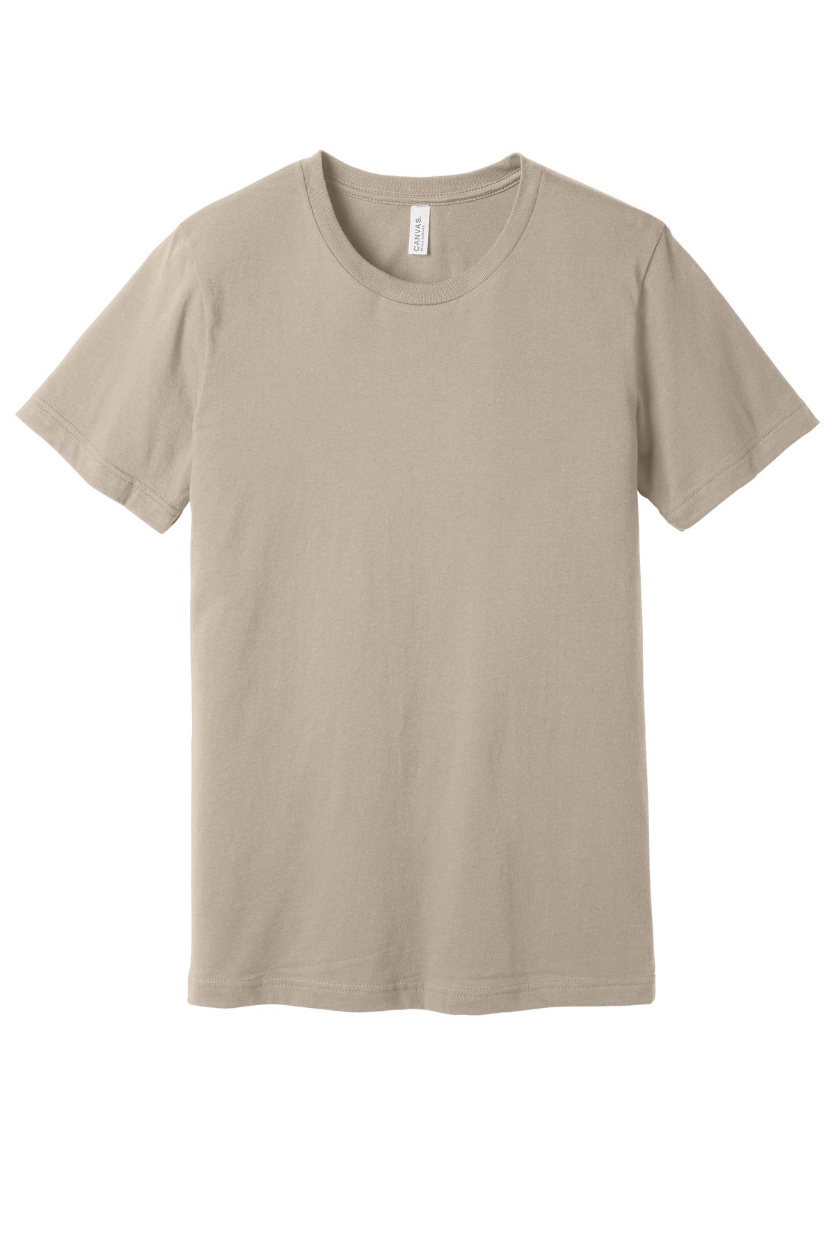BELLA+CANVAS Unisex Jersey Short Sleeve Tee. BC3001 - Tan - front