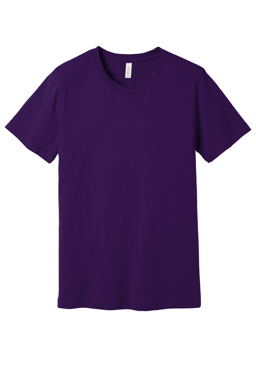 BELLA+CANVAS Unisex Jersey Short Sleeve Tee. BC3001 - Team Purple - front