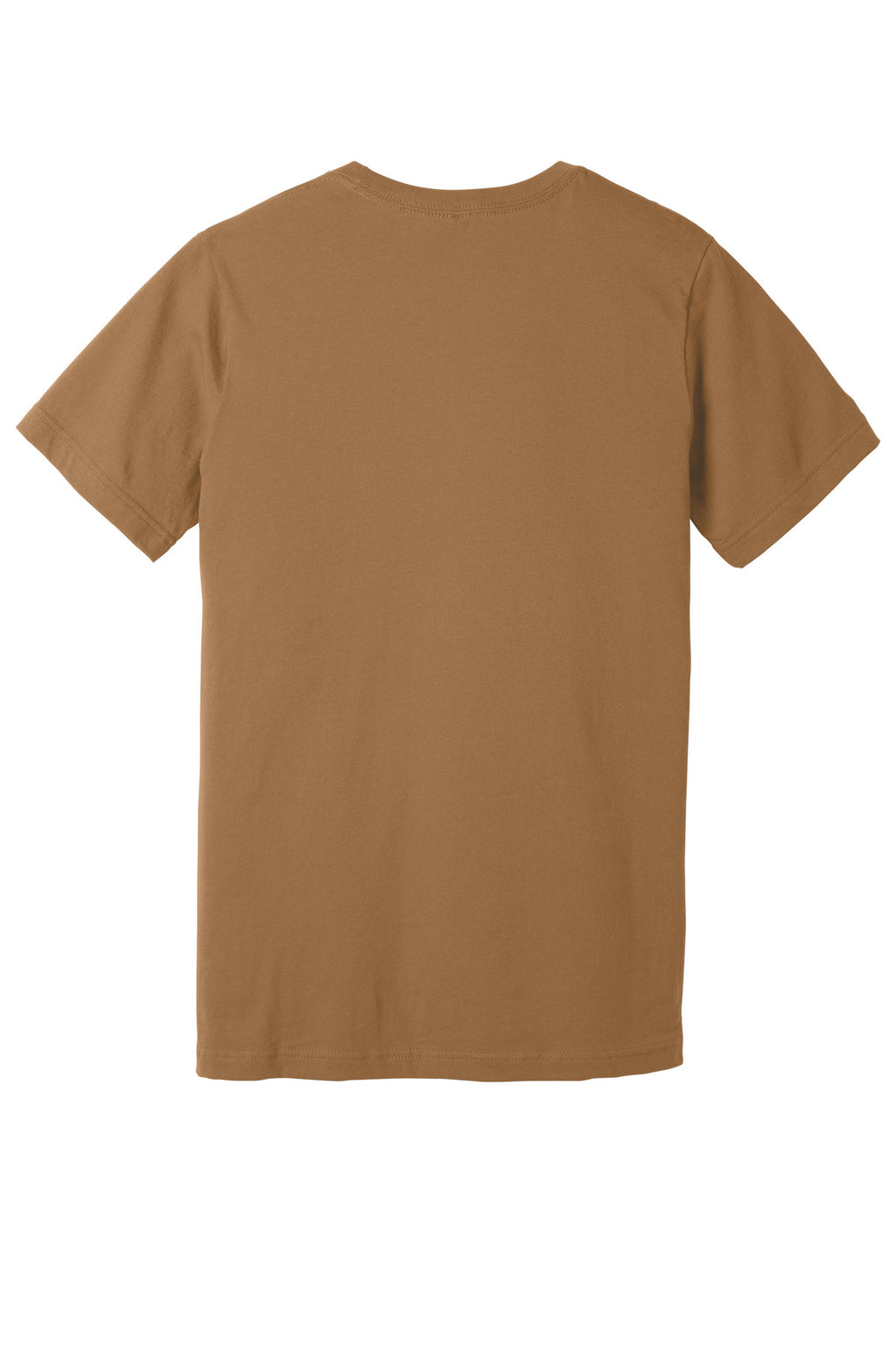BELLA+CANVAS Unisex Jersey Short Sleeve Tee. BC3001 - Toast - back