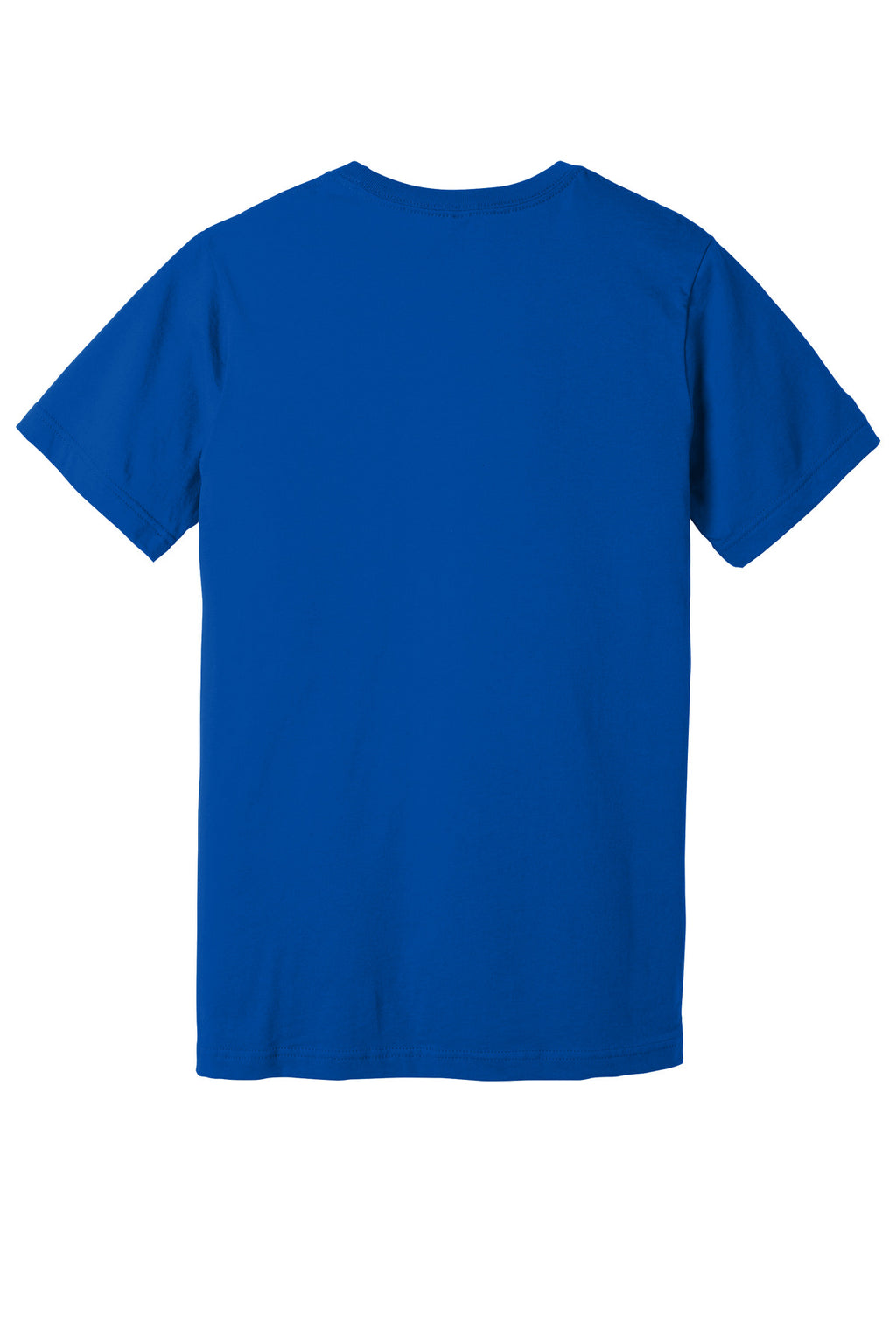 BELLA+CANVAS Unisex Jersey Short Sleeve Tee. BC3001 - True Royal - back