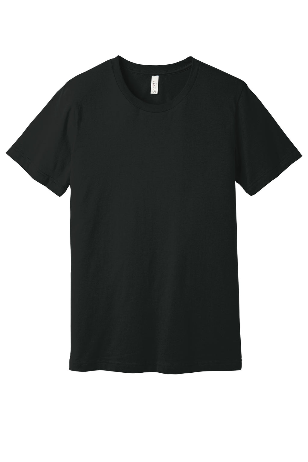 BELLA+CANVAS Unisex Jersey Short Sleeve Tee. BC3001 - Vintage Black - front