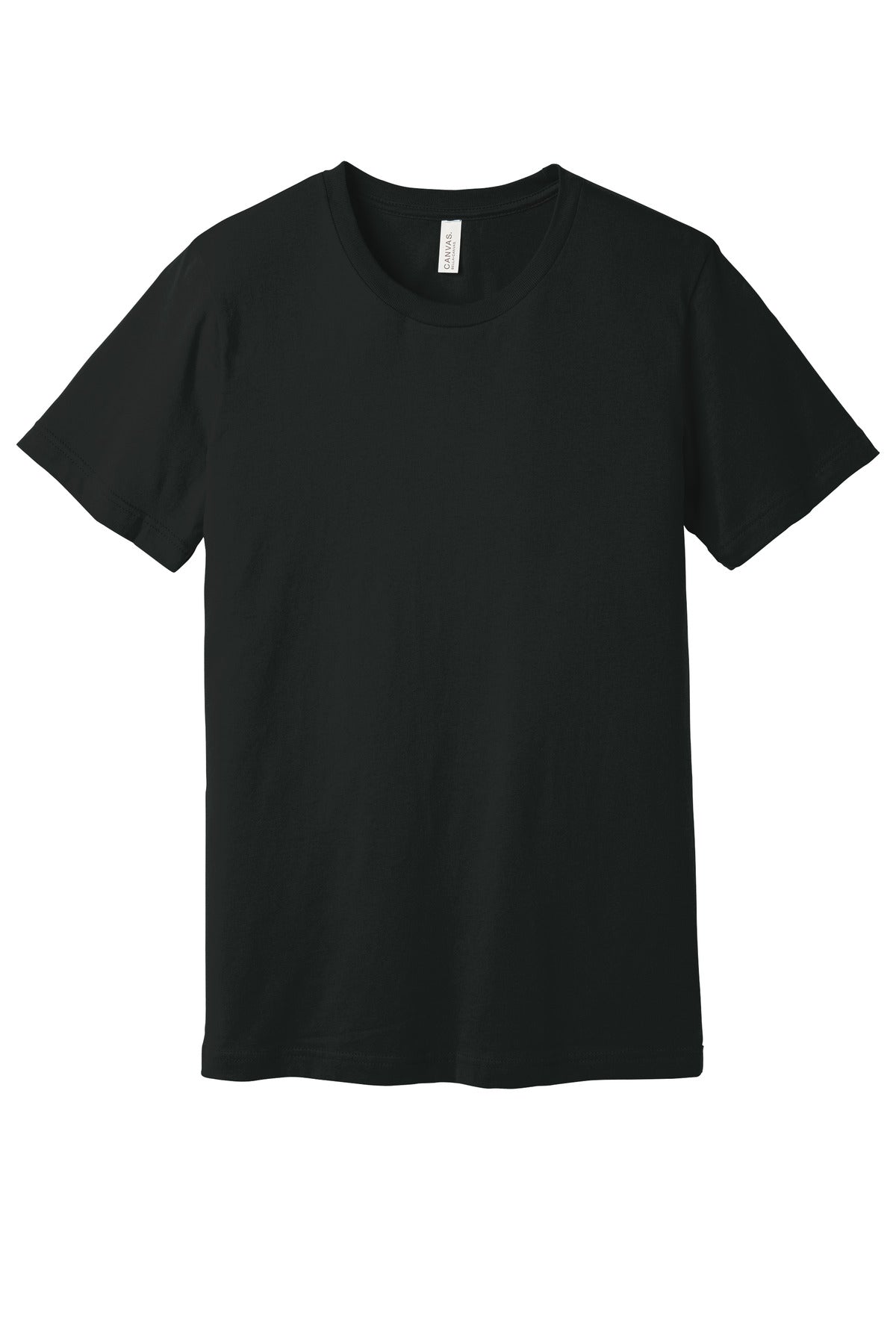 BELLA+CANVAS Unisex Jersey Short Sleeve Tee. BC3001 - Vintage Black - front
