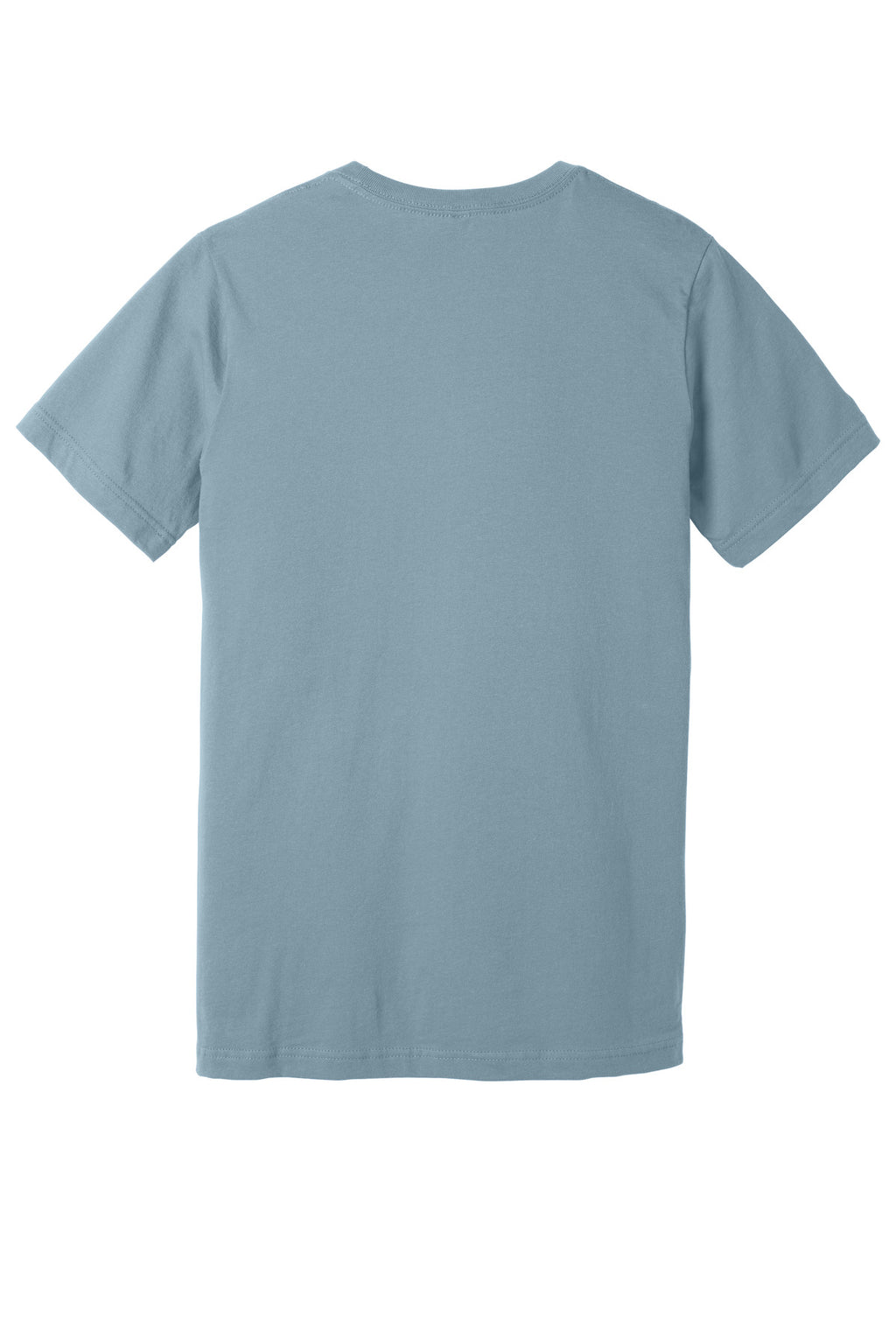 BELLA+CANVAS Unisex Jersey Short Sleeve Tee. BC3001 - Vintage Denim - back