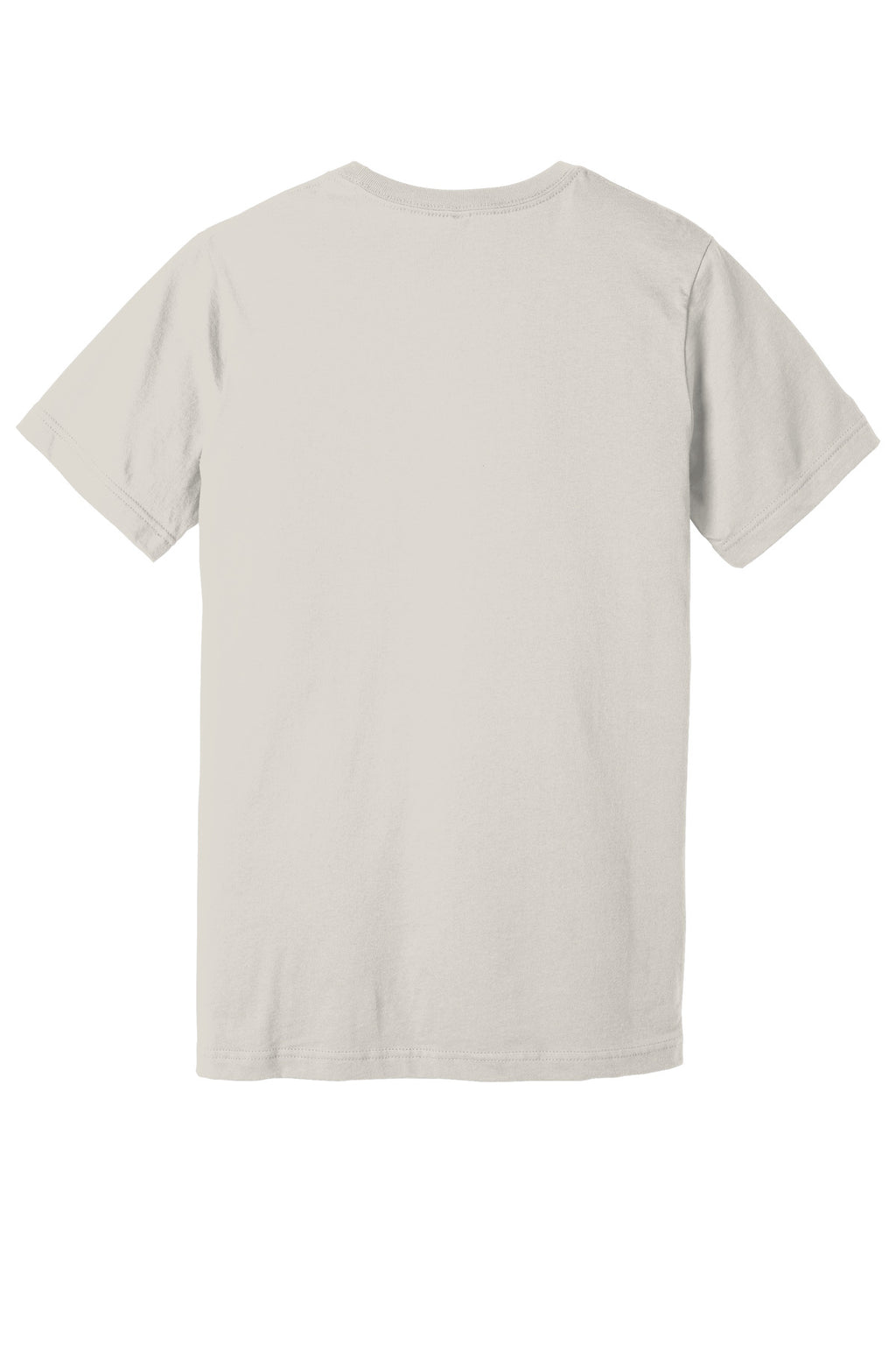 BELLA+CANVAS Unisex Jersey Short Sleeve Tee. BC3001 - Vintage White - back