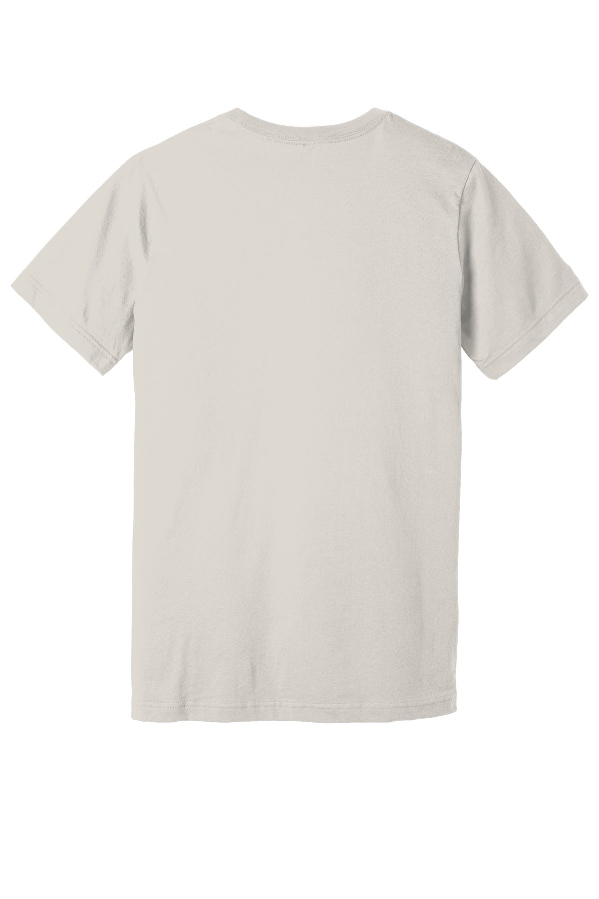 BELLA+CANVAS Unisex Jersey Short Sleeve Tee. BC3001 - Vintage White - back
