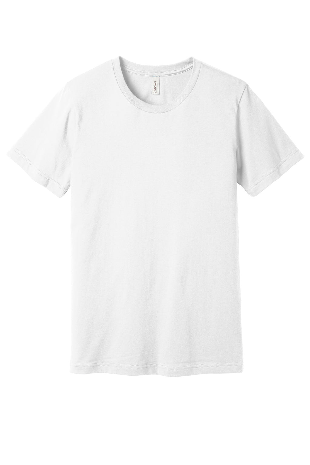 BELLA+CANVAS Unisex Jersey Short Sleeve Tee. BC3001 - White - front