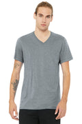 BELLA+CANVAS Unisex Heather CVC V-Neck Tee BC3005CVC - Athletic Heather - front
